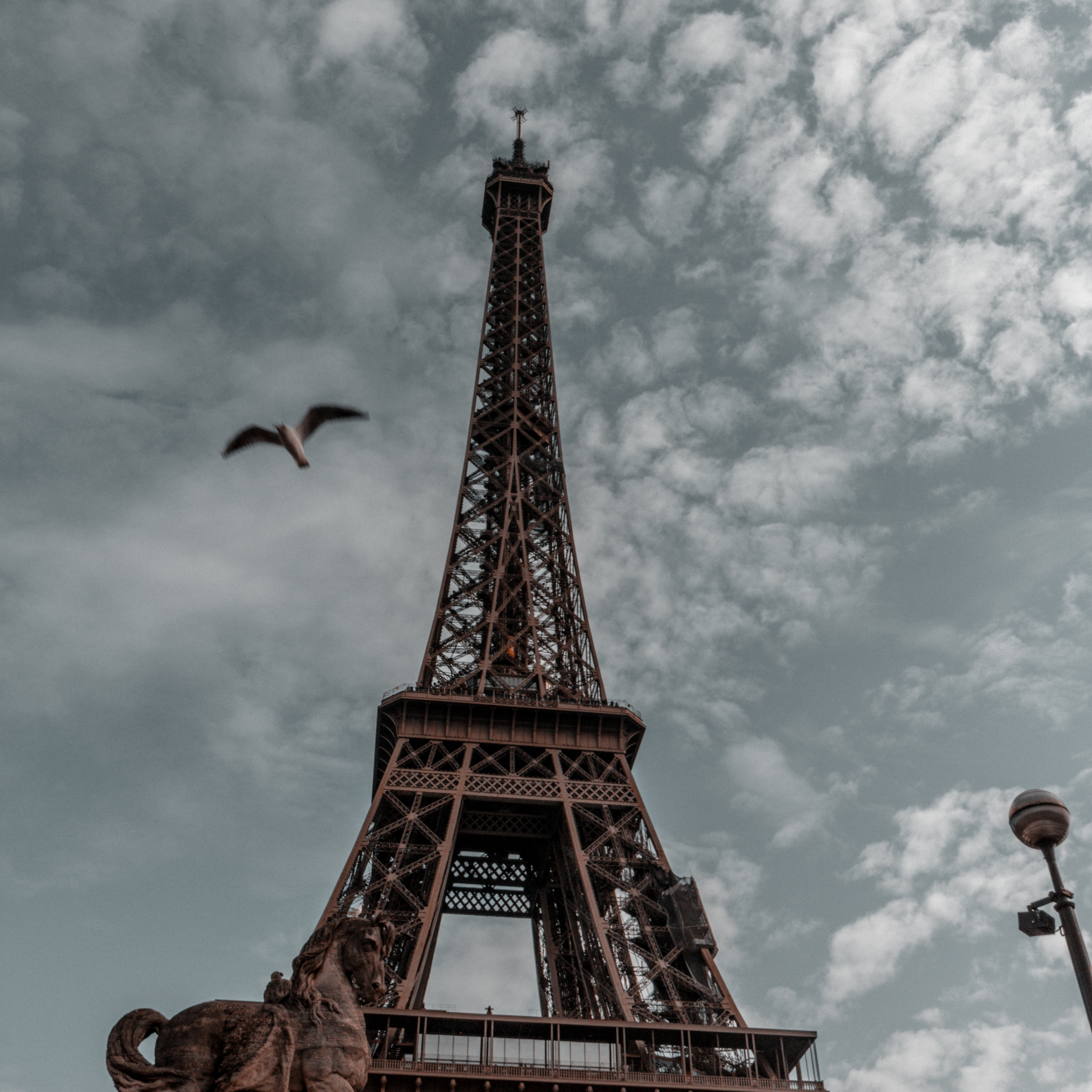 Download 2248x2248 wallpaper eiffel tower, paris, sky, architecture, ipad air, ipad air 2, ipad 3, ipad 4, ipad mini 2, ipad mini 3, 2248x2248 HD image, background, 7183