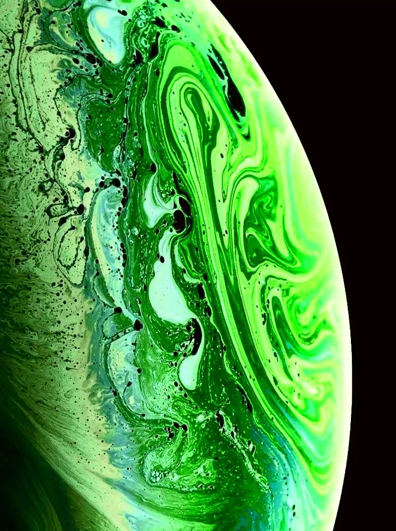 Green planet. iPhone homescreen wallpaper, Apple wallpaper iphone, Abstract iphone wallpaper