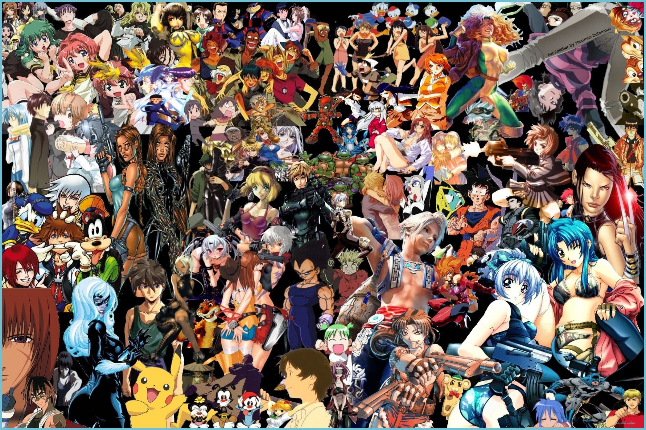 Aesthetic Anime Collage Desktop Wallpapers Wallpaper Cave 3392