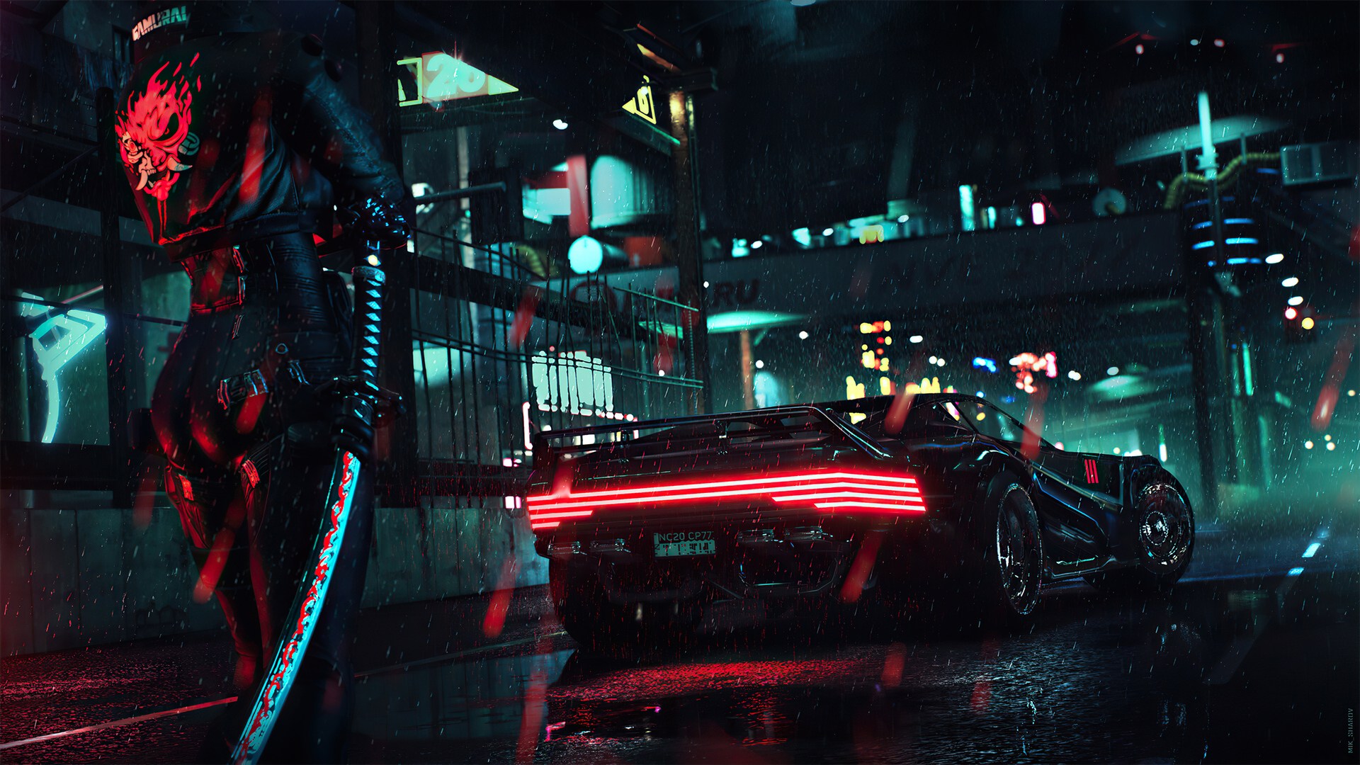 Cyberpunk 2077 1920X1080 / Cyberpunk 2077 Flare / Here are handpicked best  cyberpunk 2077 game backgrounds , pc HD wallpaper