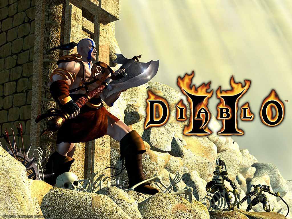 Diablo 2. Desktop wallpaper. 1024x768