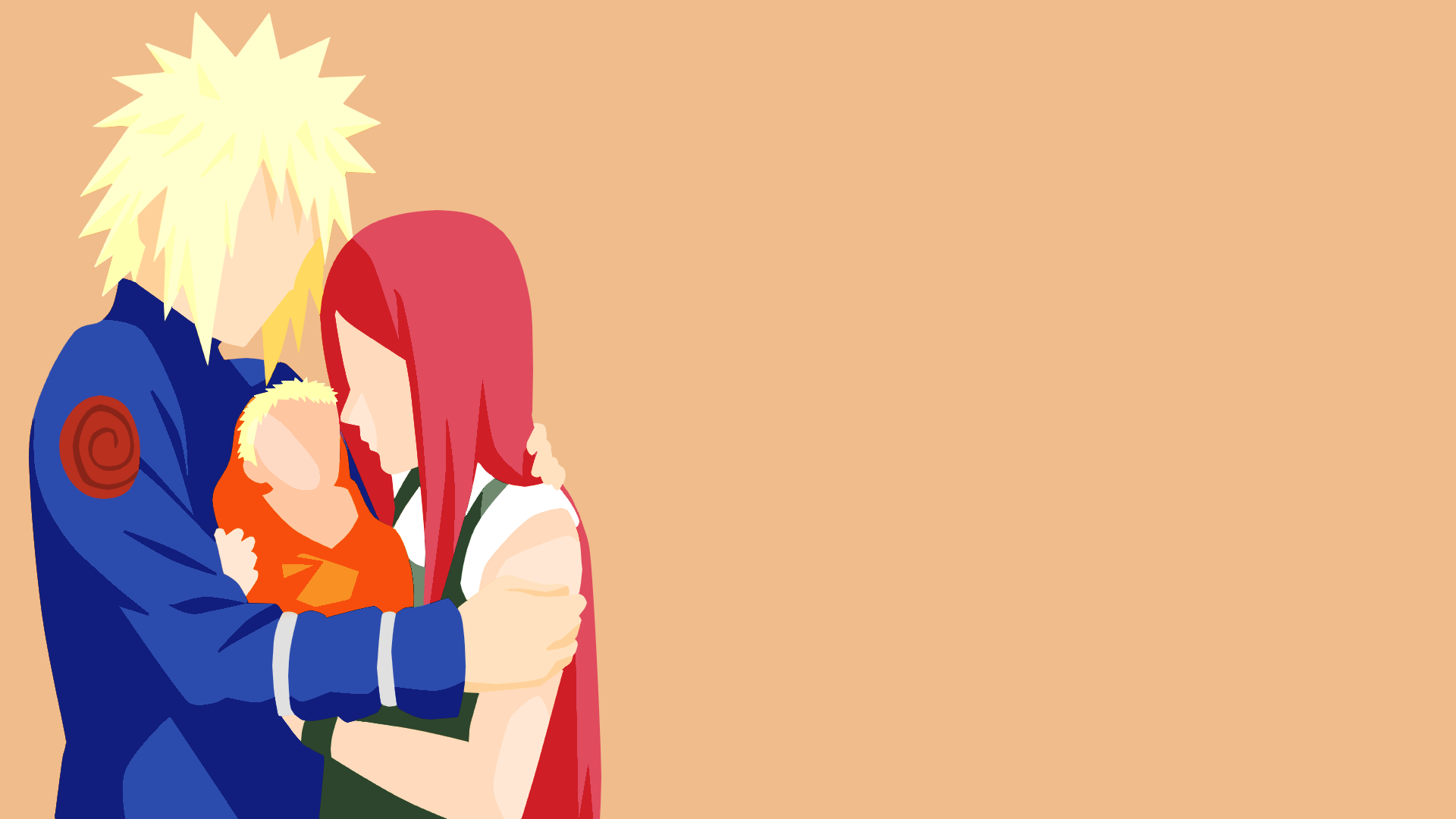 uzumaki family flat Wallpaper Background Image. View, download, comment, and rate. Wallpaper naruto shippuden, Naruto wallpaper, Naruto painting