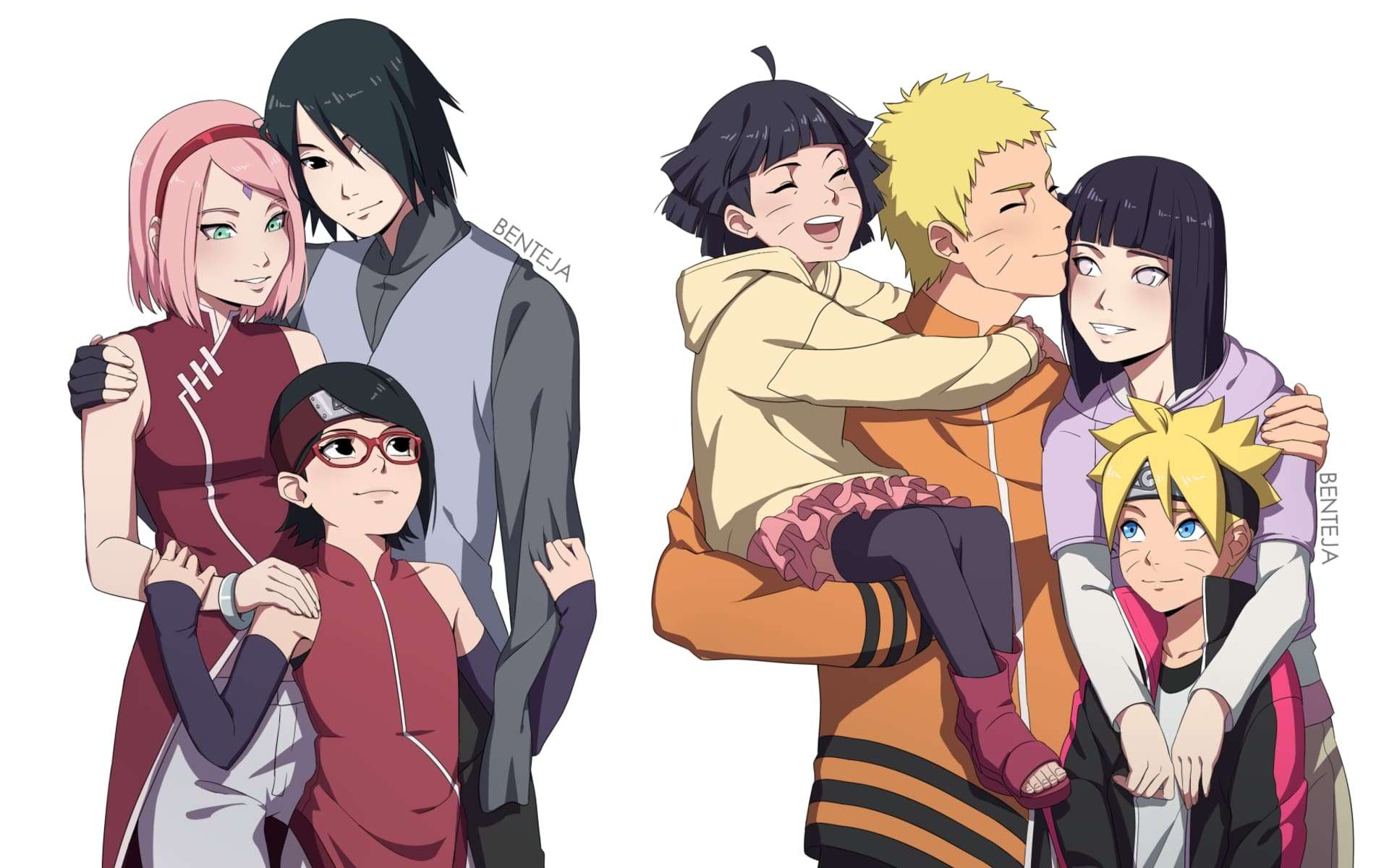 Boruto Family Wallpaper