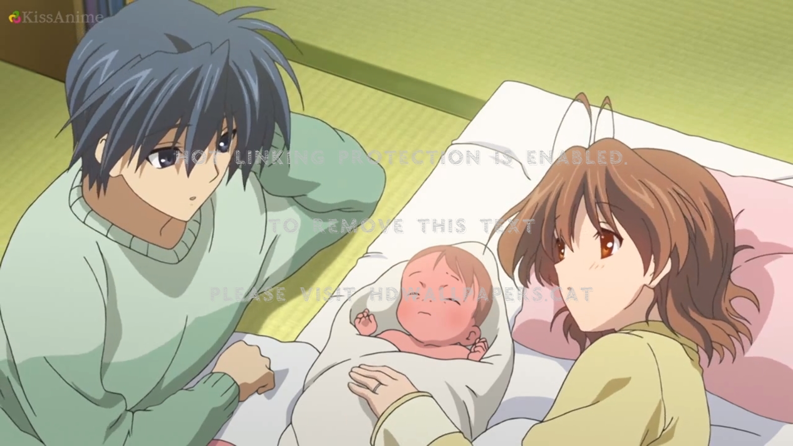 Dango Family Furukawa Nagisa Bed Anime Cute And Nagisa Anime
