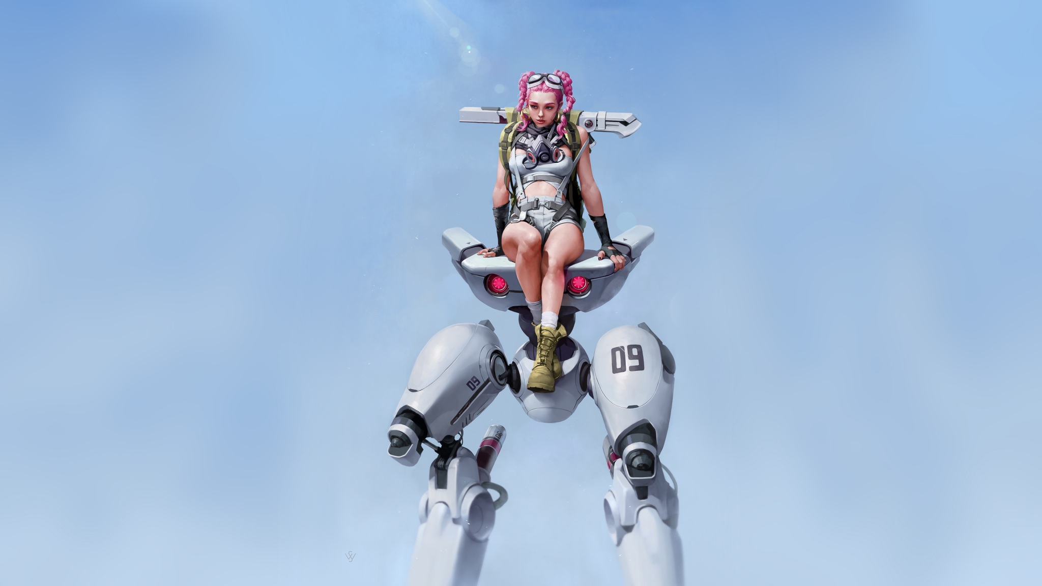 Wallpaper 4k Braided Pink Hair Cyberpunk Robot Girl 4k Wallpaper, Artist Wallpaper, Artwork Wallpaper, Cyberpunk Wallpaper, Digital Art Wallpaper, Hd Wallpaper, Robot Wallpaper