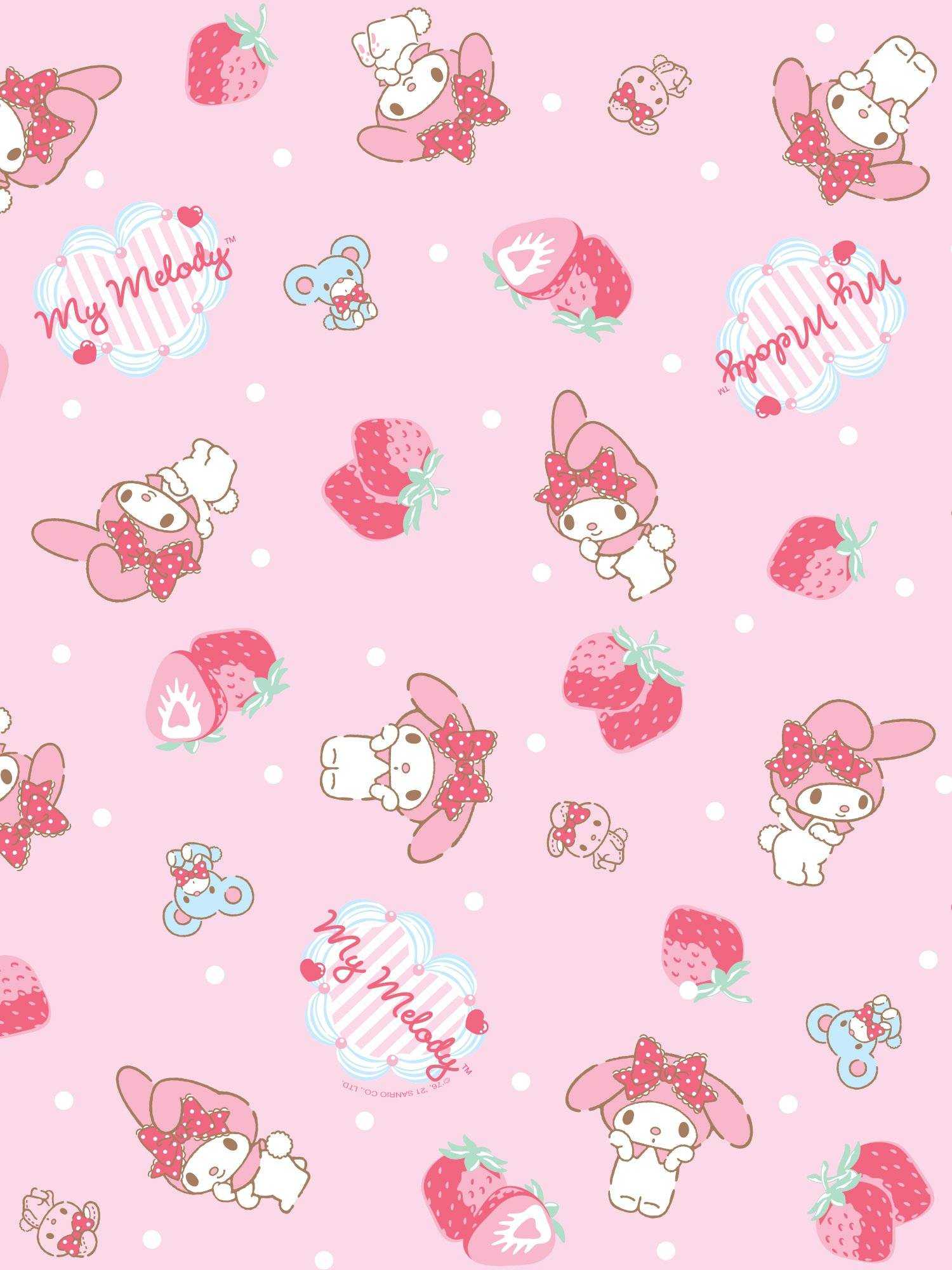 My Melody Aesthetic Wallpapers - Wallpaper Cave