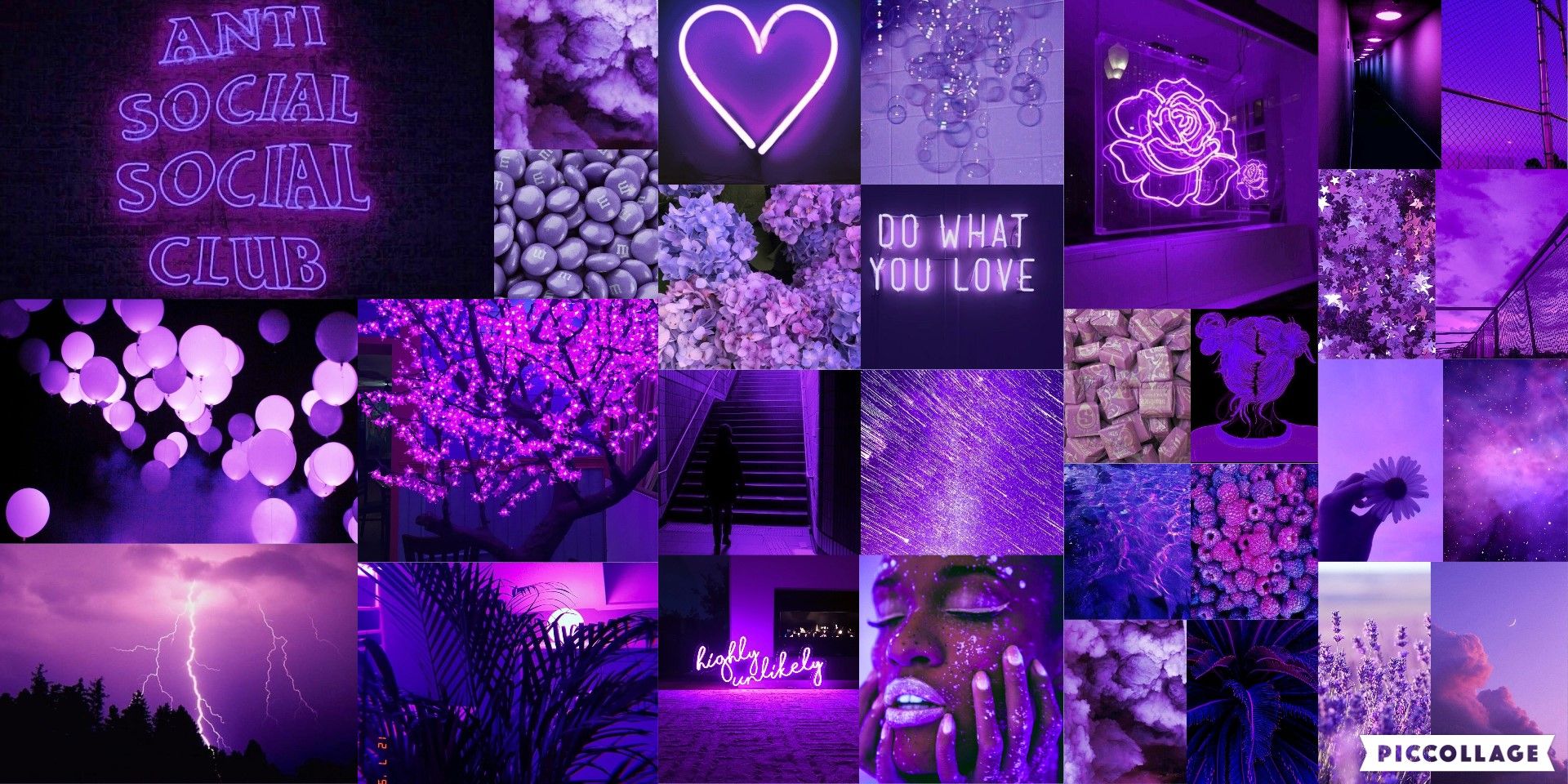 computer purple aesthetic wallpaper