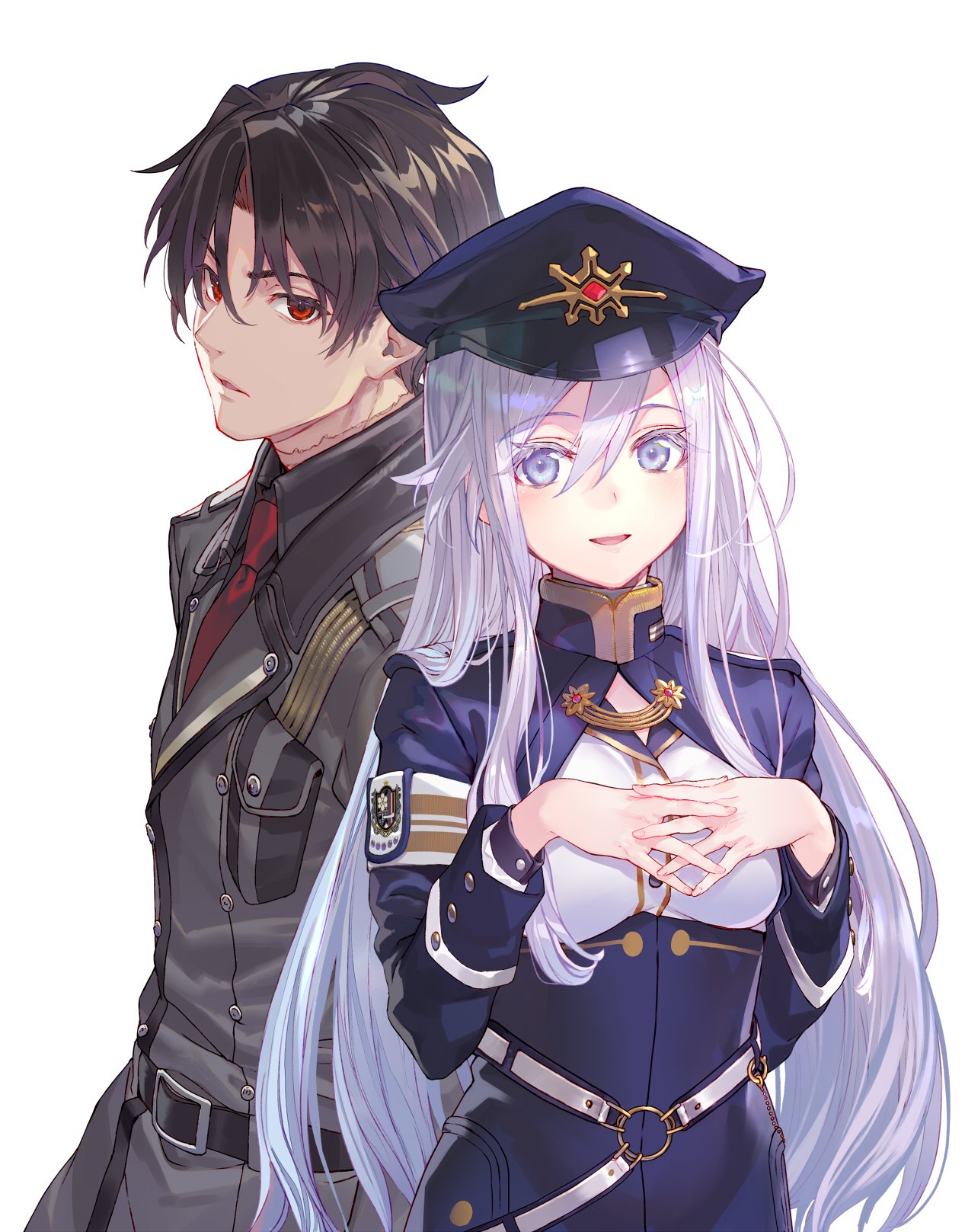 vladilena millize and shinei nouzen (86 -eightysix-) drawn