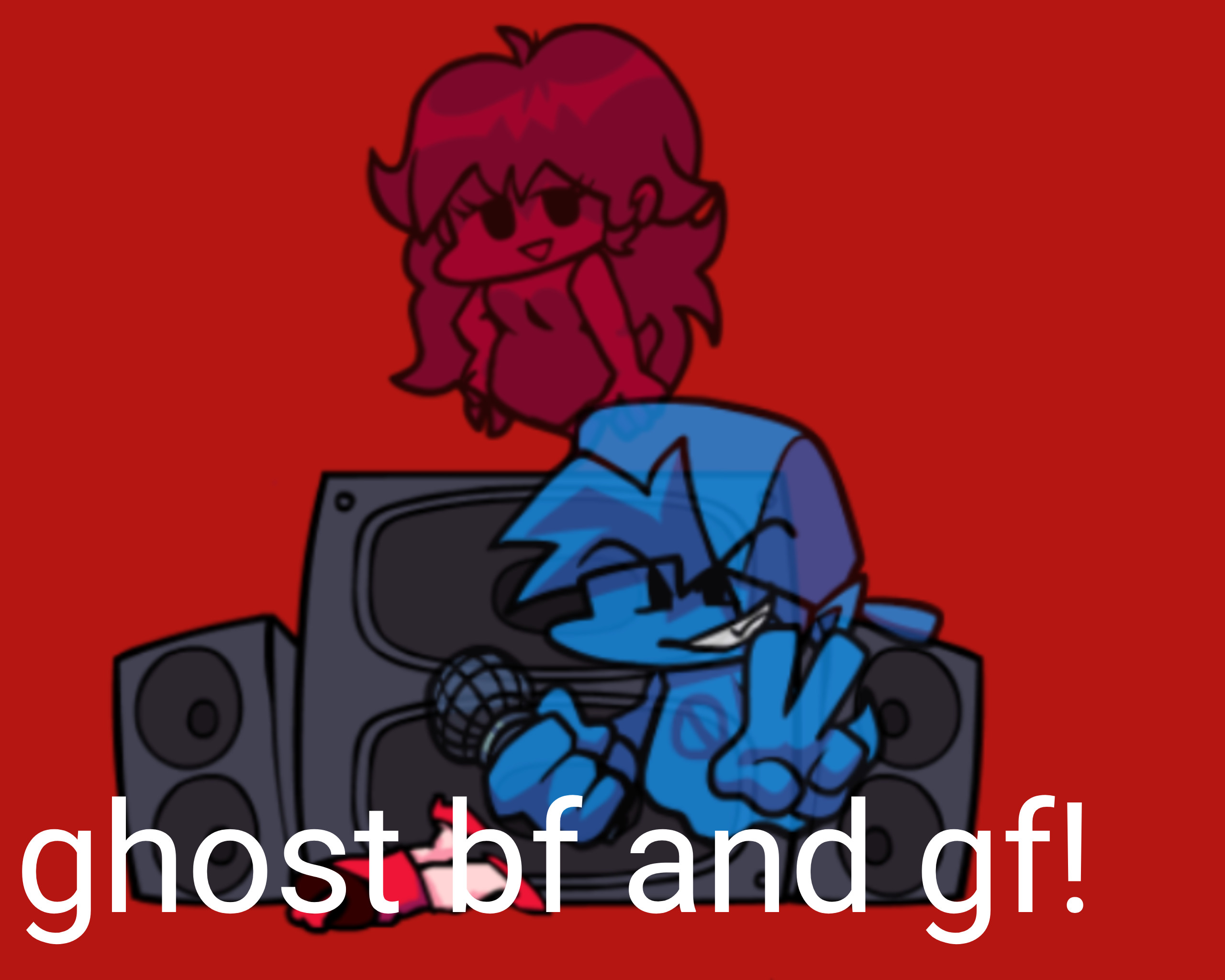 Ghost bf and gf [Friday Night Funkin'] [Mods]
