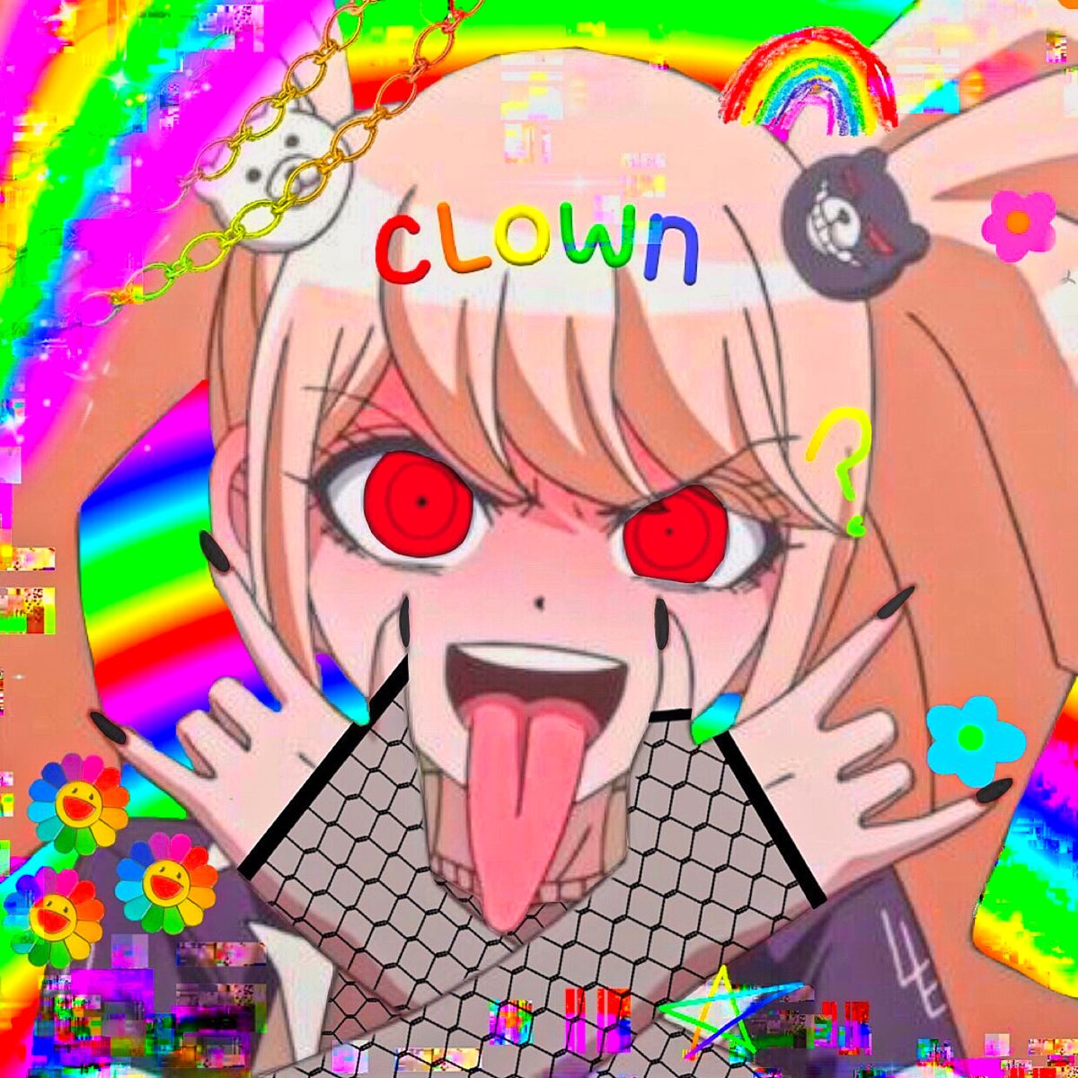 tw// eyestrain.. Junko Enoshima. Anime decor, Simple anime, Aesthetic anime