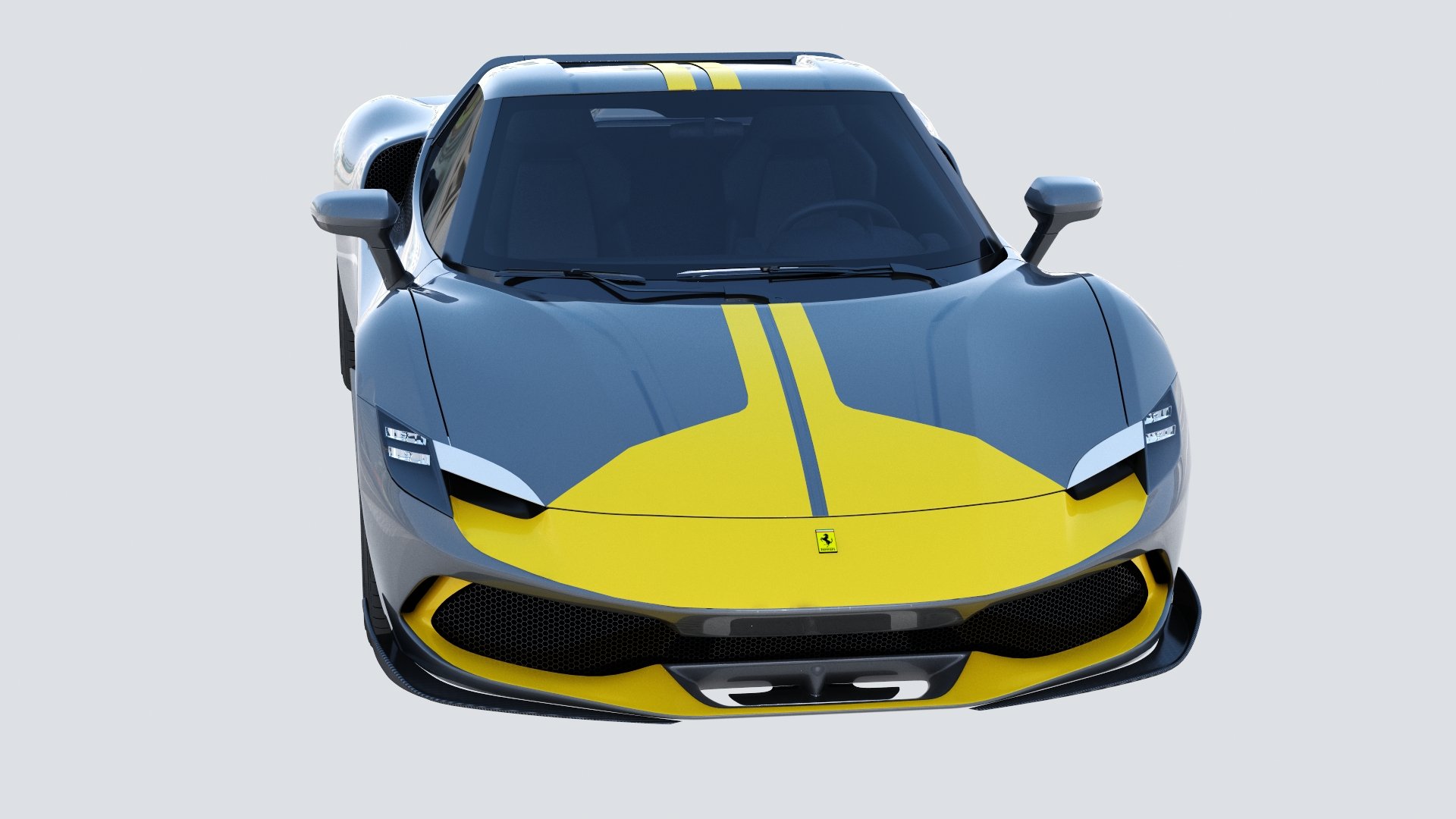 Ferrari 296 GTB Assetto Fiorano 2022 3D Model