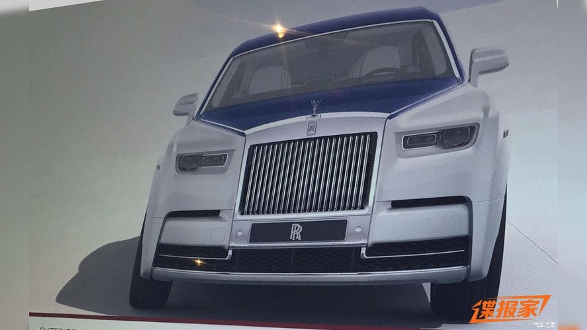 Leaked: First Picture Of The New Rolls Royce Phantom