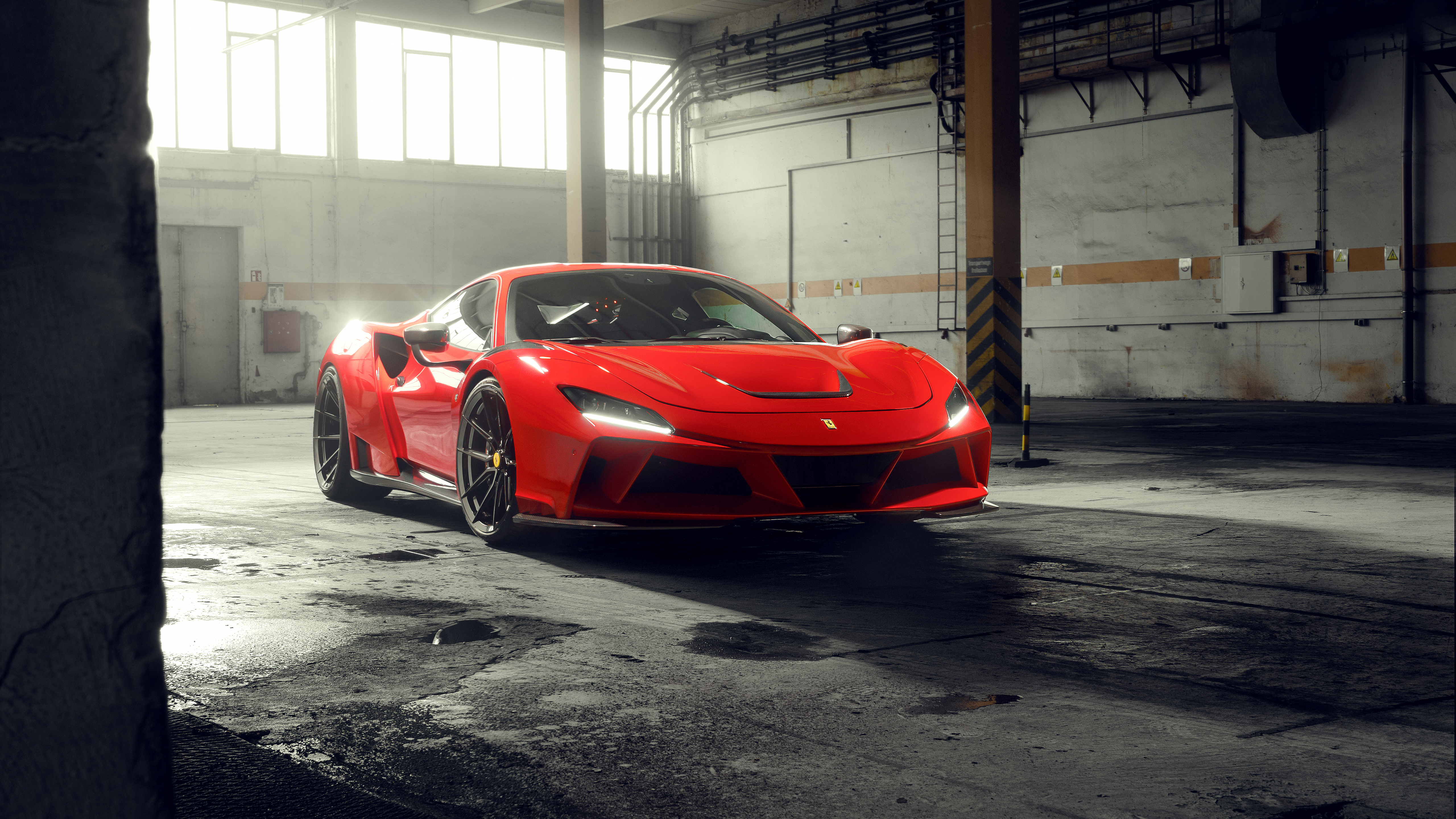 Novitec Ferrari F8 Tributo N Largo 2021 5K 4 Wallpaper. HD Car Wallpaper