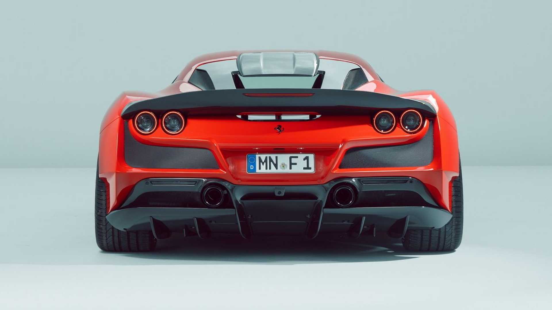 Ferrari F8 Tributo Gets Widebody Treatment, 818 HP From Novitec