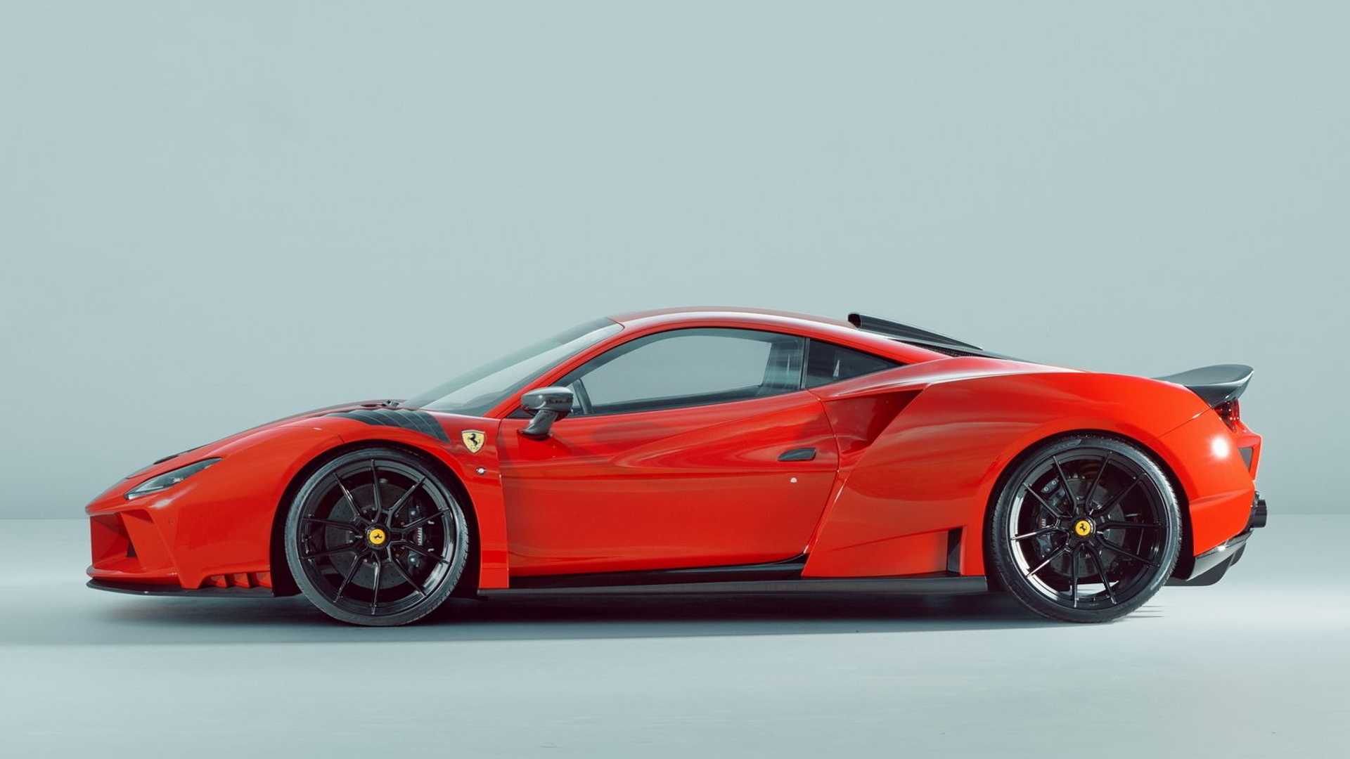 Ferrari F8 Tributo Gets Widebody Treatment, 818 HP From Novitec