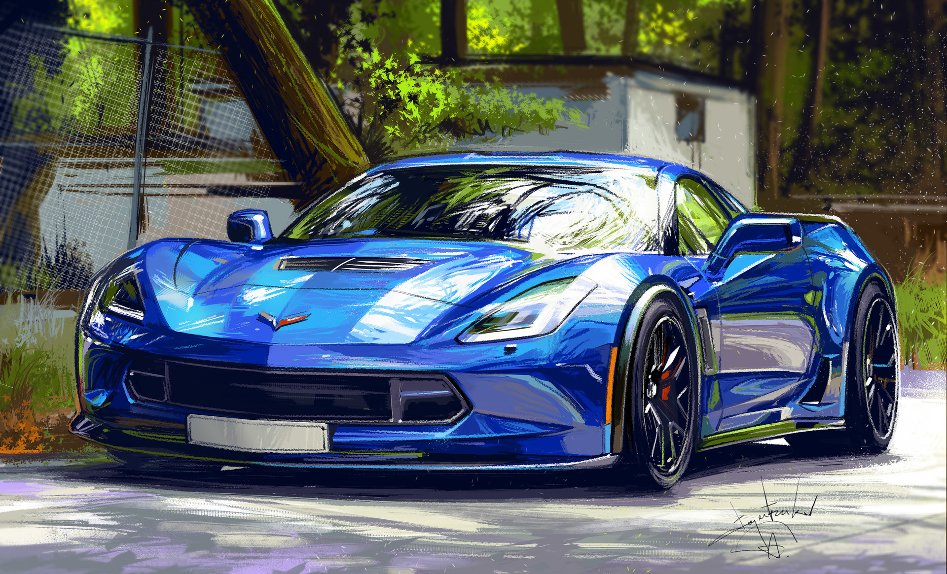 Download Vehicle Chevrolet Corvette C7