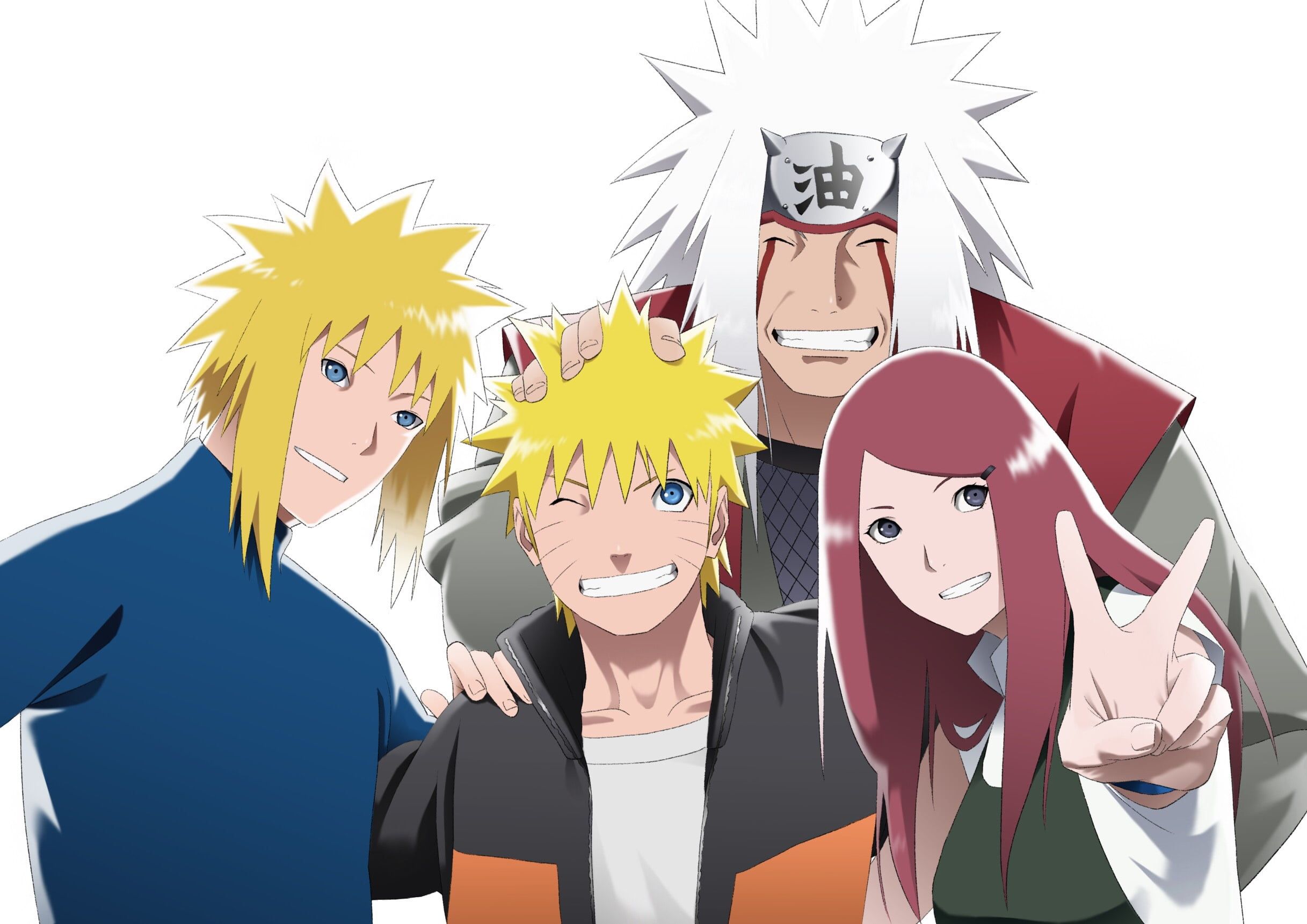 Naruto Jiraiya (Naruto) Kushina Uzumaki Minato Namikaze Naruto Uzumaki P #wallpaper #hdwallpaper. Naruto shippuden anime, Naruto minato, Naruto and kushina