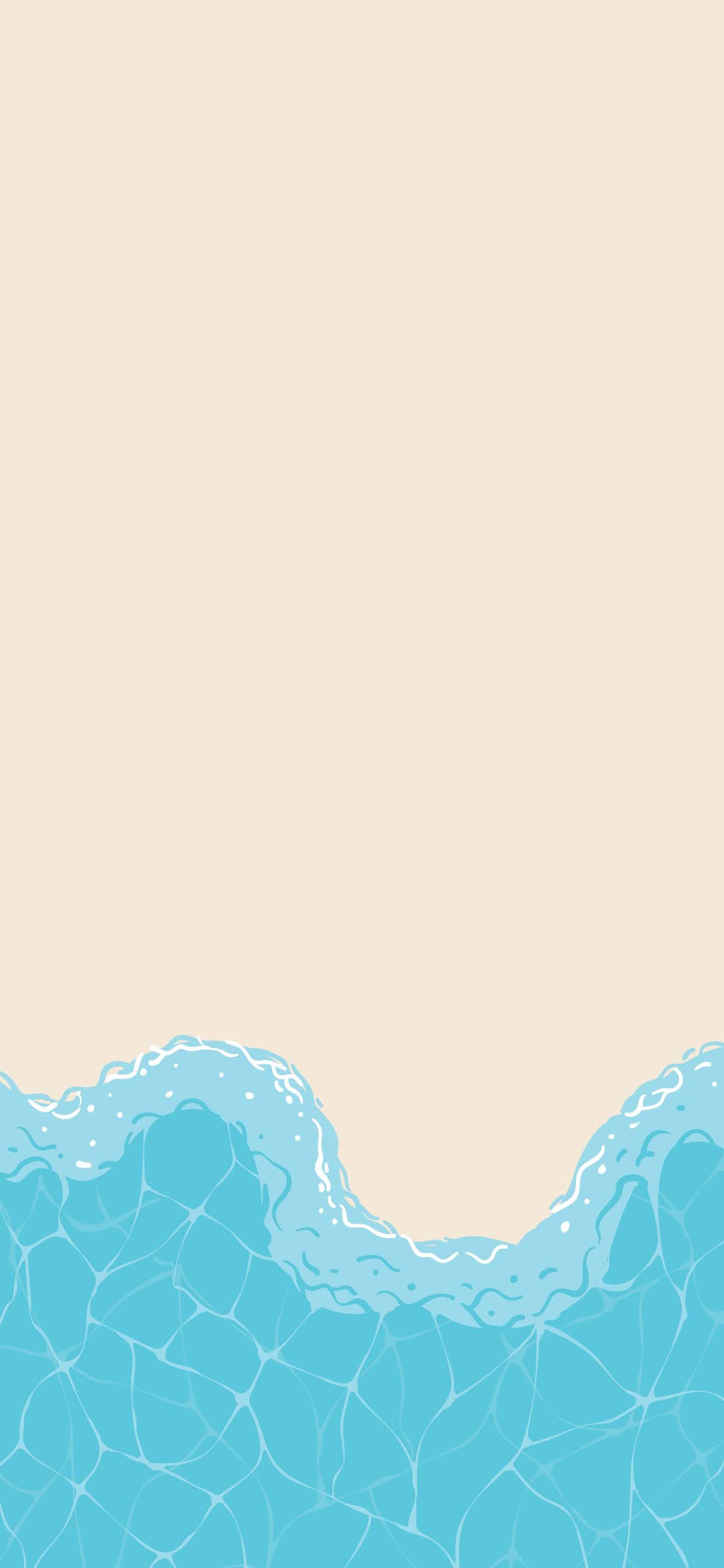 Minimalist beach. iPhone Wallpaper. WallpaperiZe. Cool background wallpaper, Cool wallpaper, Wallpaper