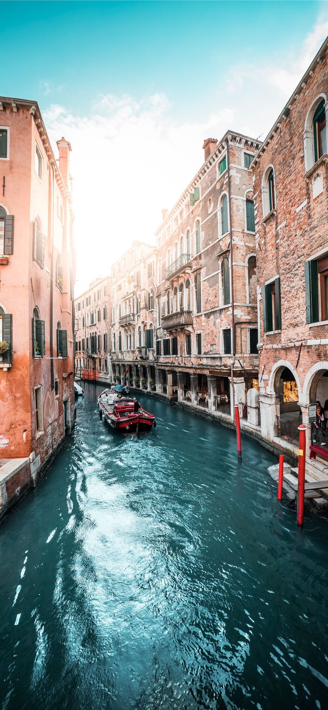 Venice HD Background #venice mostbeautifulplacestovisit #italy #iPhoneXWallpaper. Venice italy, Venice, Canals