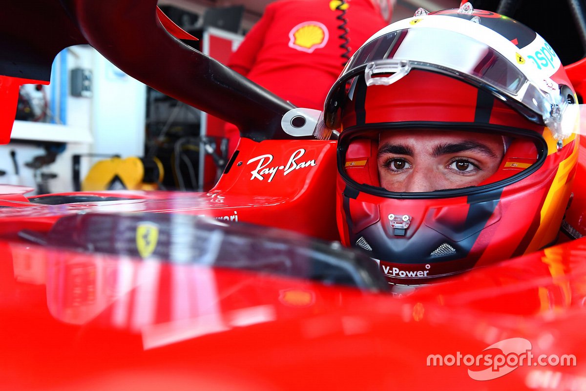 Gallery: Carlos Sainz's first day in a Ferrari F1 car