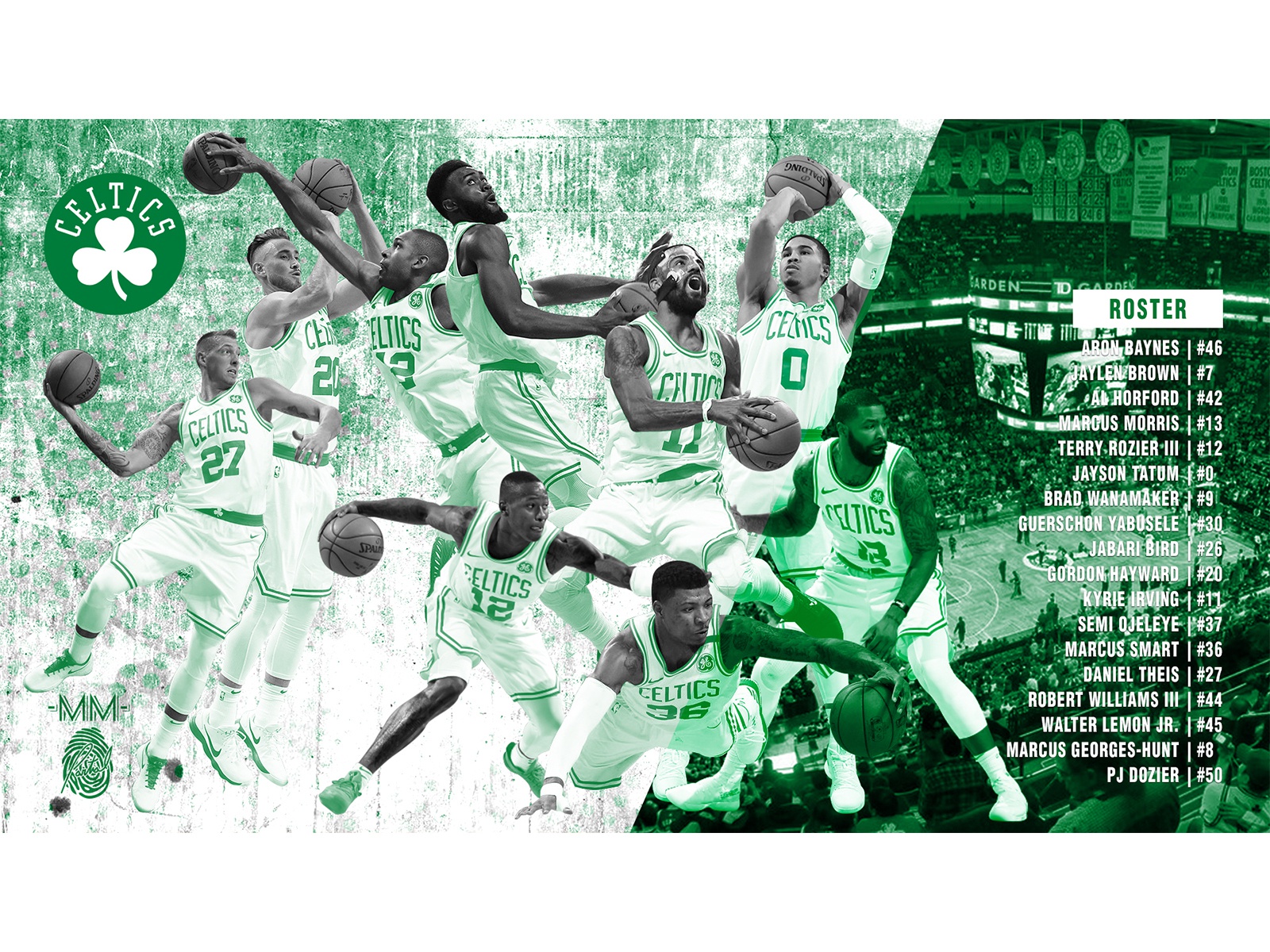 Boston Celtics Poster / Wallpaper