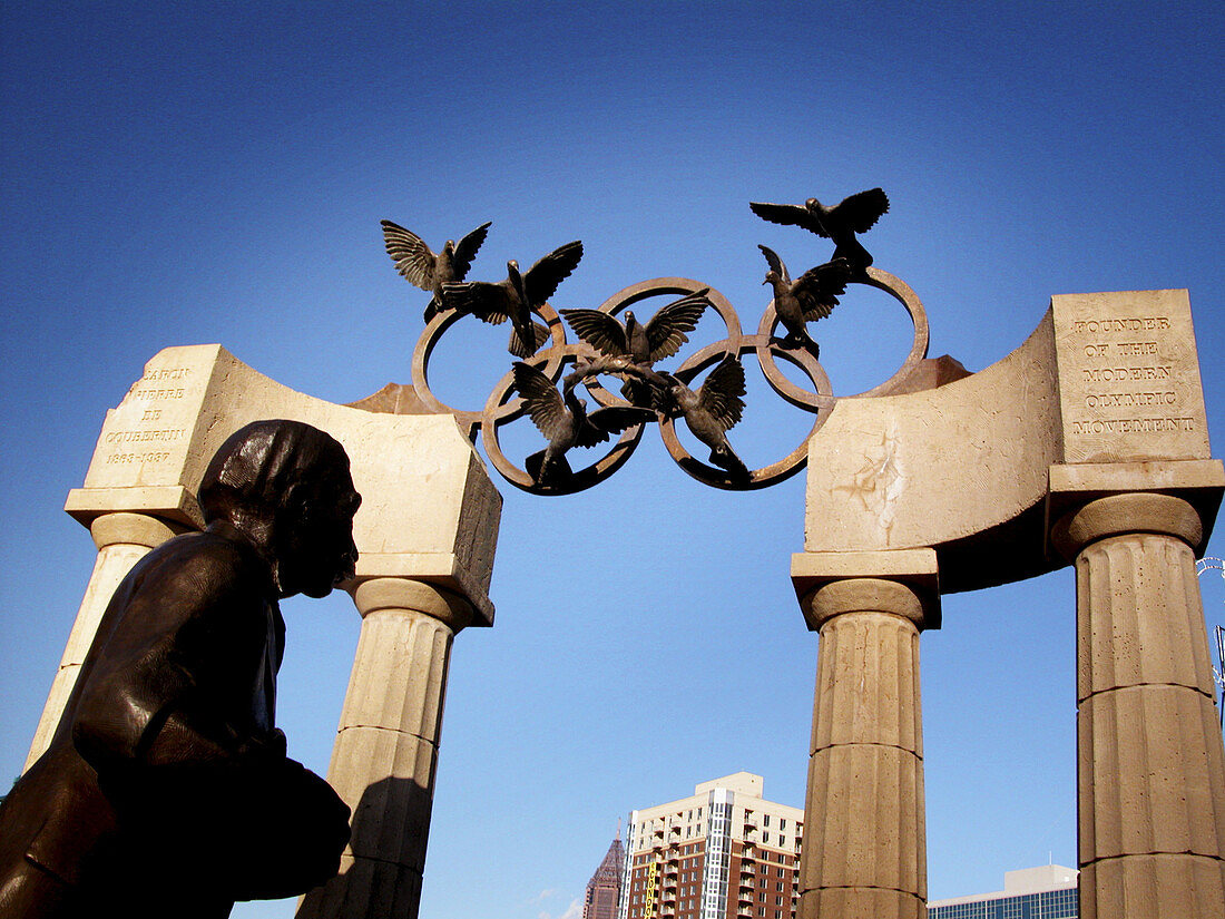 Baron Pierre de Coubertin, founder of