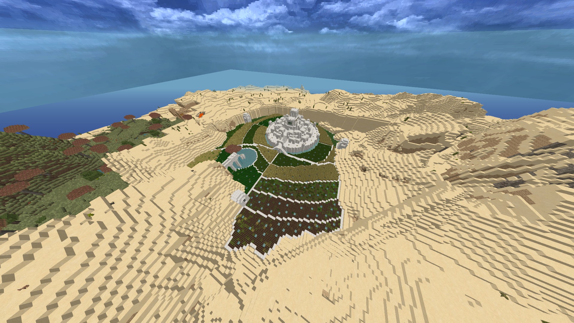 Gondolin inspired build in my friends' minecraft server i hoped you guys would enjoy: lotr