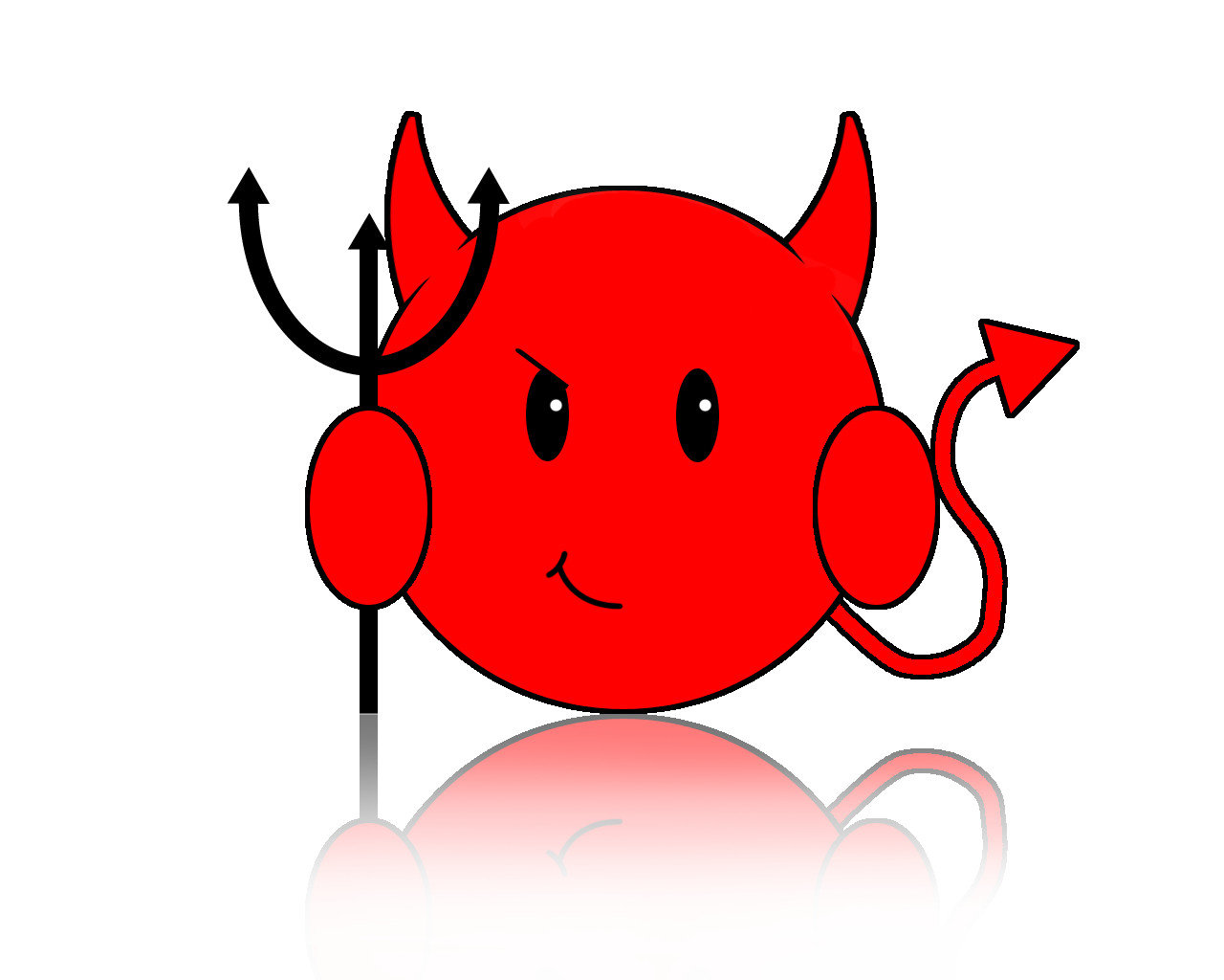 Funny Devil Picture Clipart
