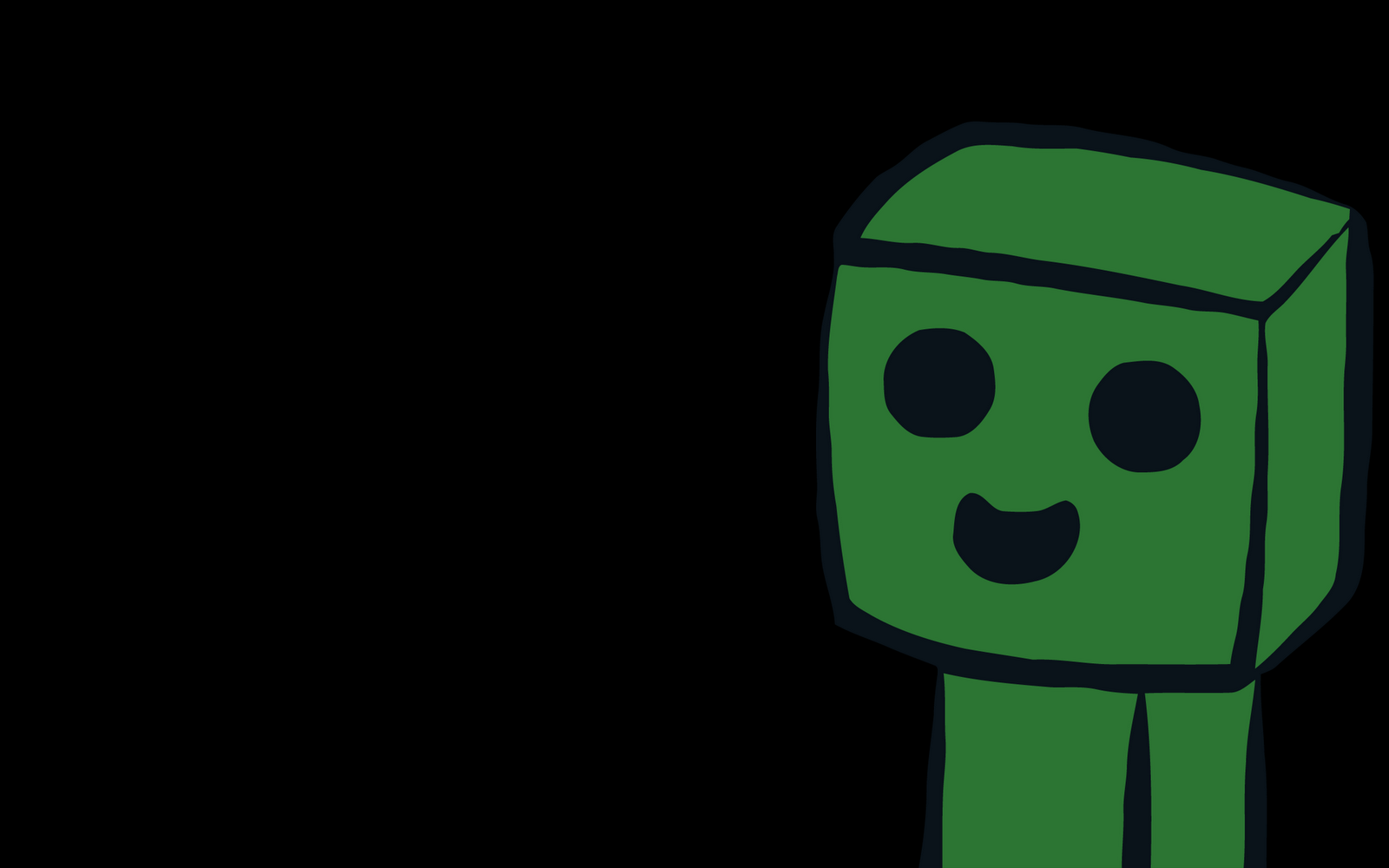 Awesome creepers. Minecraft wallpaper, Wallpaper, Baby creeper