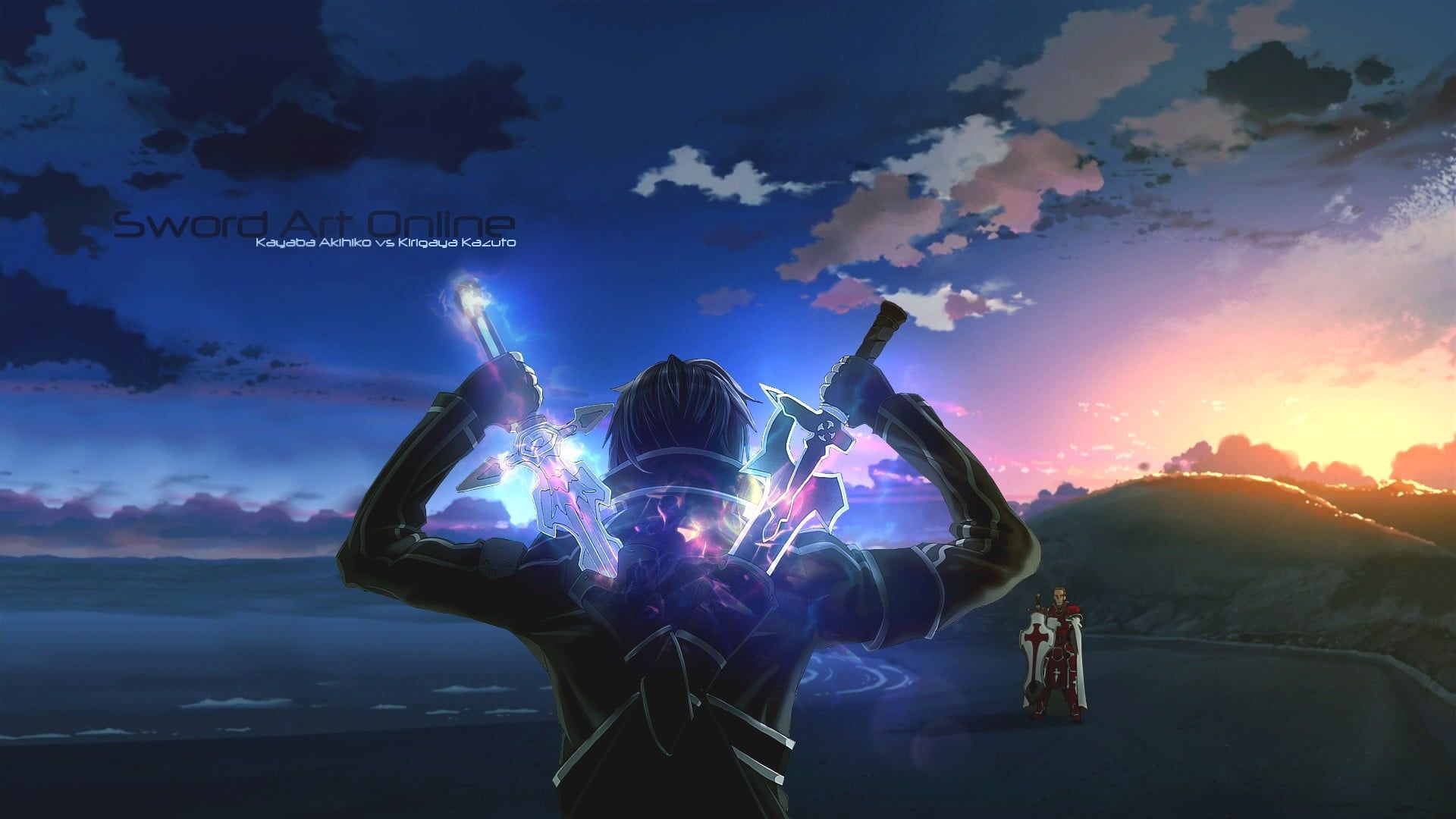 swordsman digital wallpaper, illustration of Sword Art Online Sword Art Online Kayaba. HD anime wallpaper, Sword art online wallpaper, Anime wallpaper 1920x1080