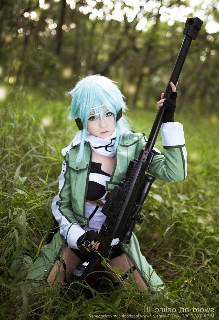 cosplay, Sword Art Online, Asada Shino, Gun Gale Online Wallpaper HD / Desktop and Mobile Background