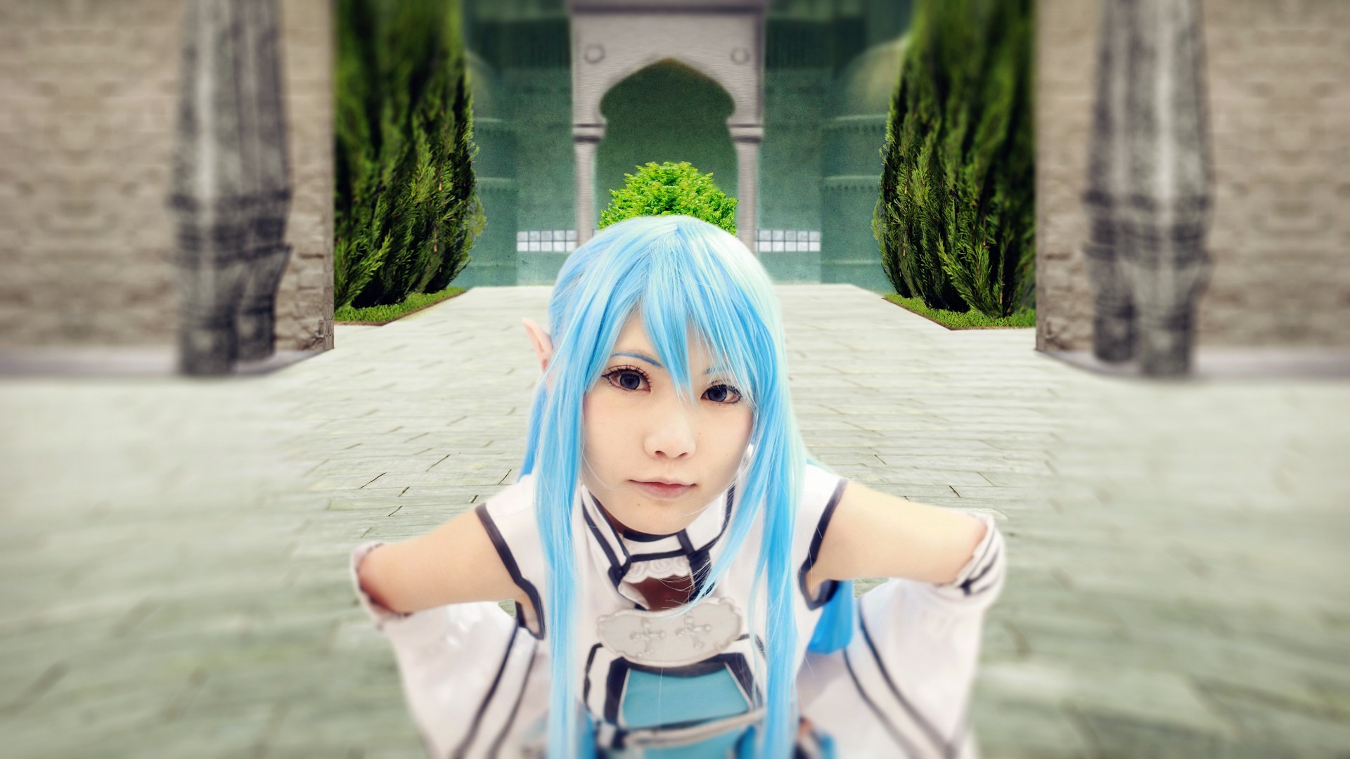 Sword Art Online, Yuuki Asuna, Alfheim Online, Cosplay Wallpaper HD / Desktop and Mobile Background