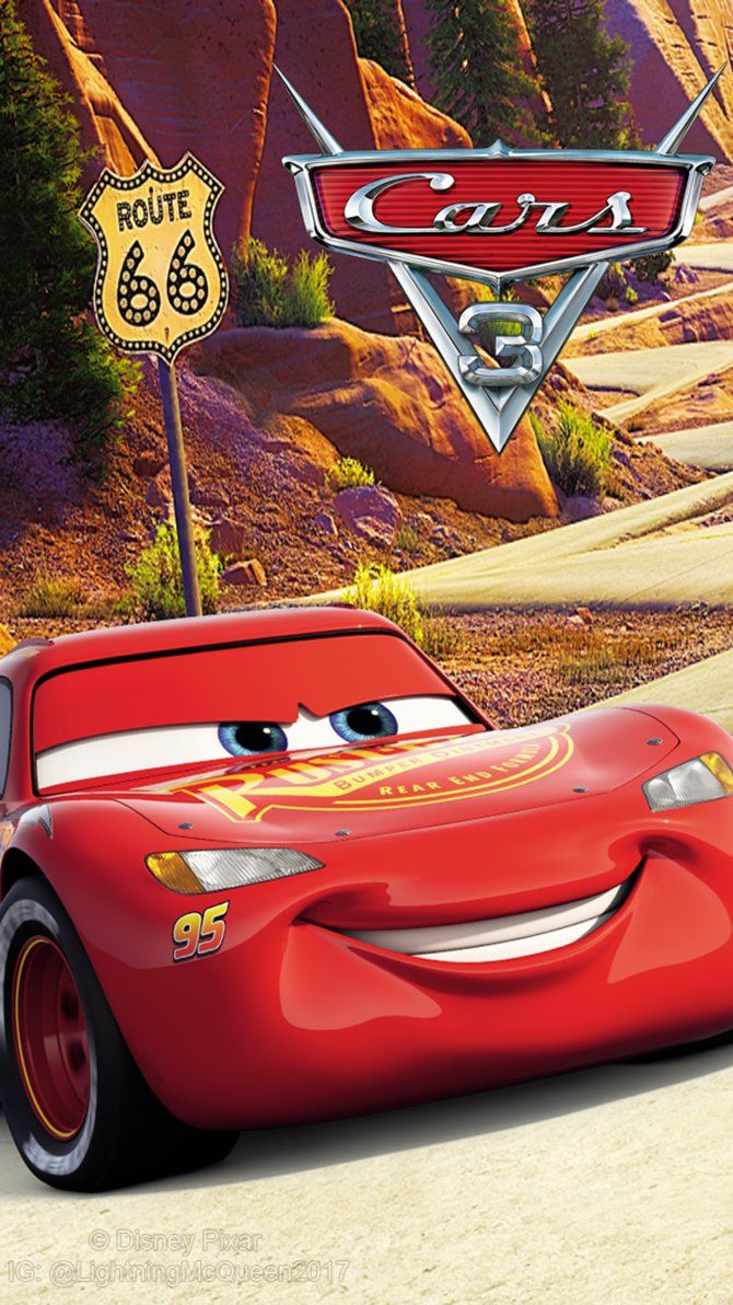 Cars 3 Lightning McQueen Wallpaper (750x1334) Logo by LightningMcQueen2017. Cars 3 lightning mcqueen, Disney cars movie, Cars cartoon disney
