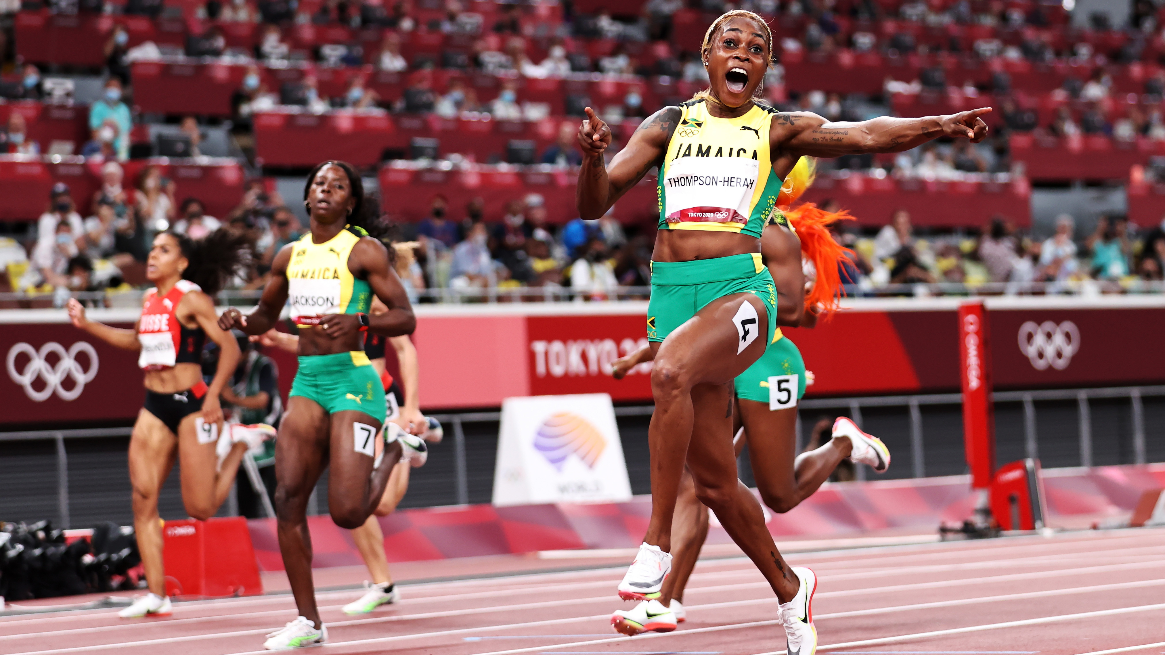 Elaine Thompson Herah Is Crowned The Fastest Woman In The World At The Tokyo Games