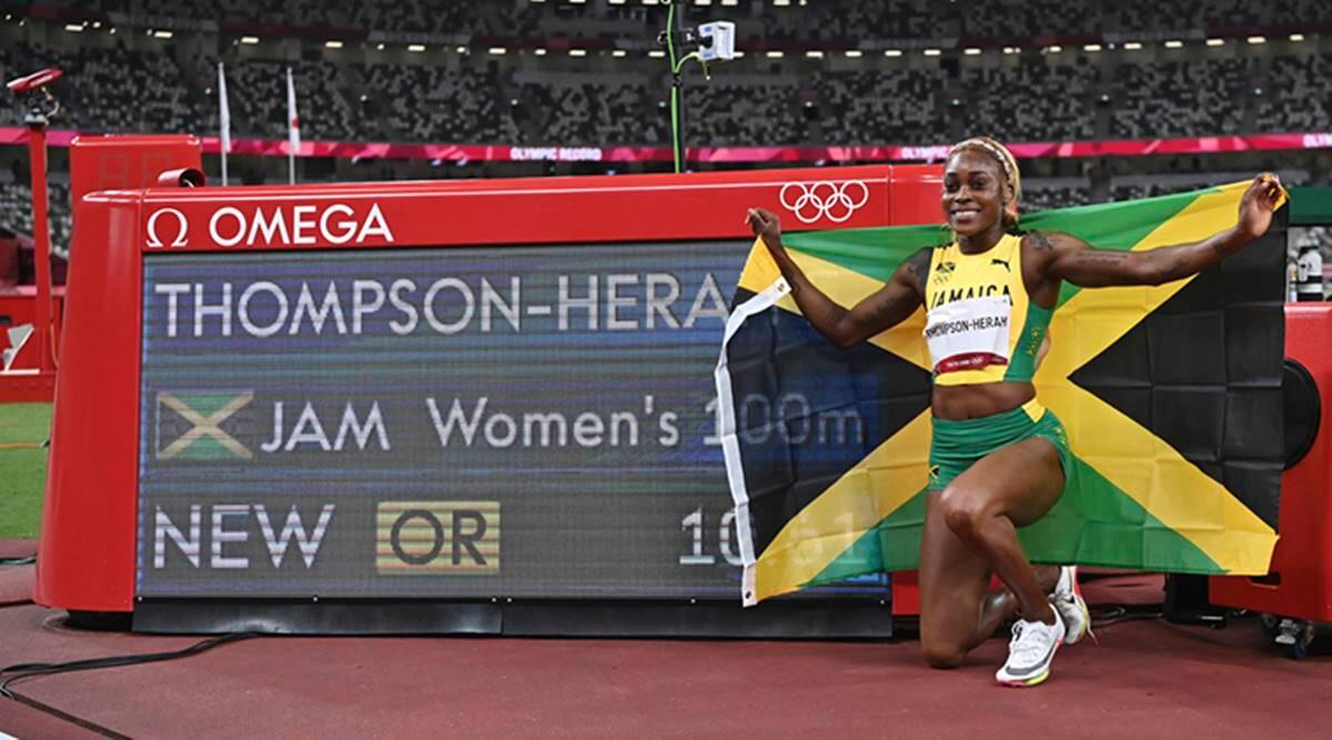 Tokyo Olympics 2021: Elaine Thompson Herah Breaks Flo Jo's Olympic Record In Women's 100. Olympics News, The Indian Express