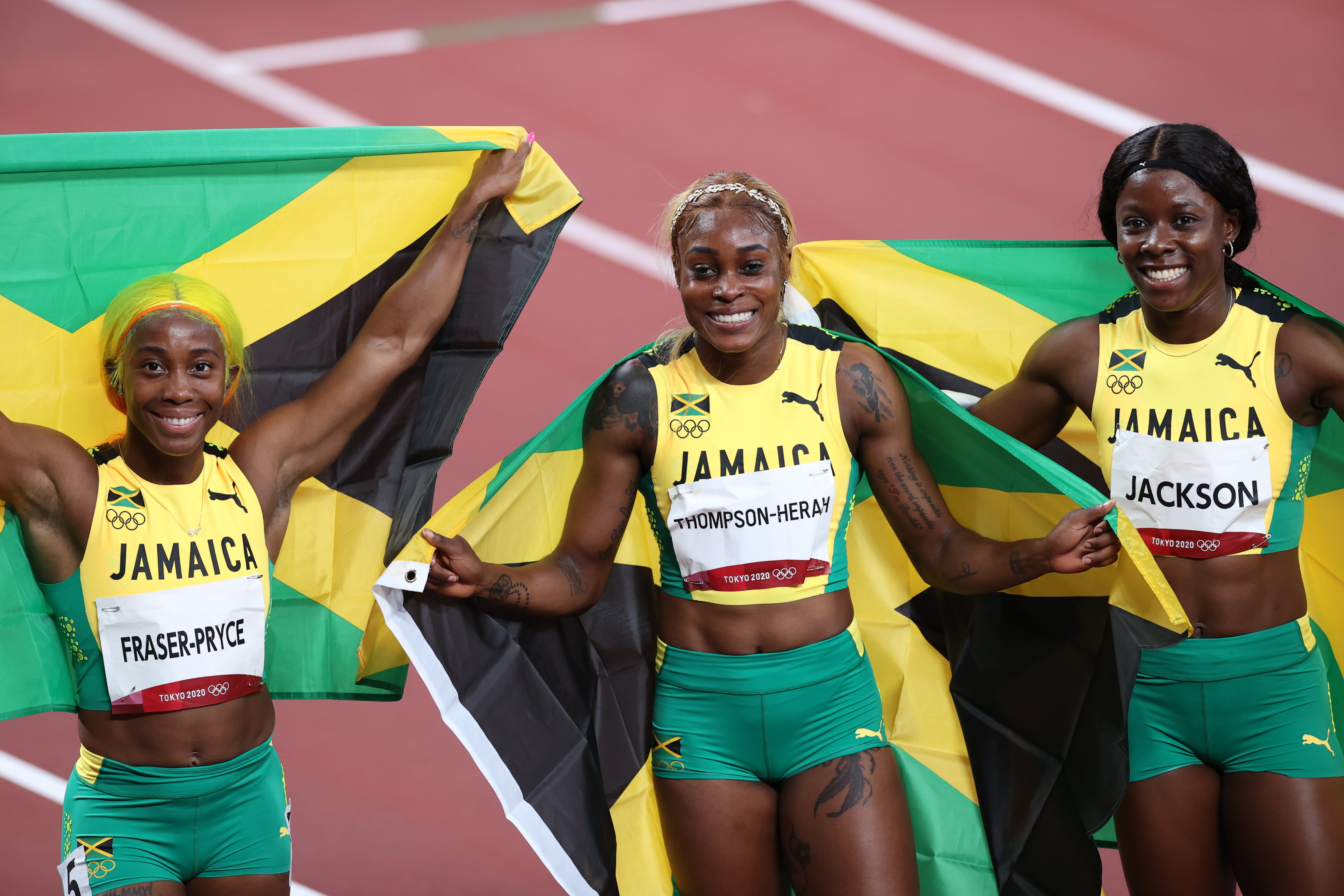 Elaine Thompson Herah Breaks 33 Year Olympic Record In Jamaican Sweep Of 100m Race