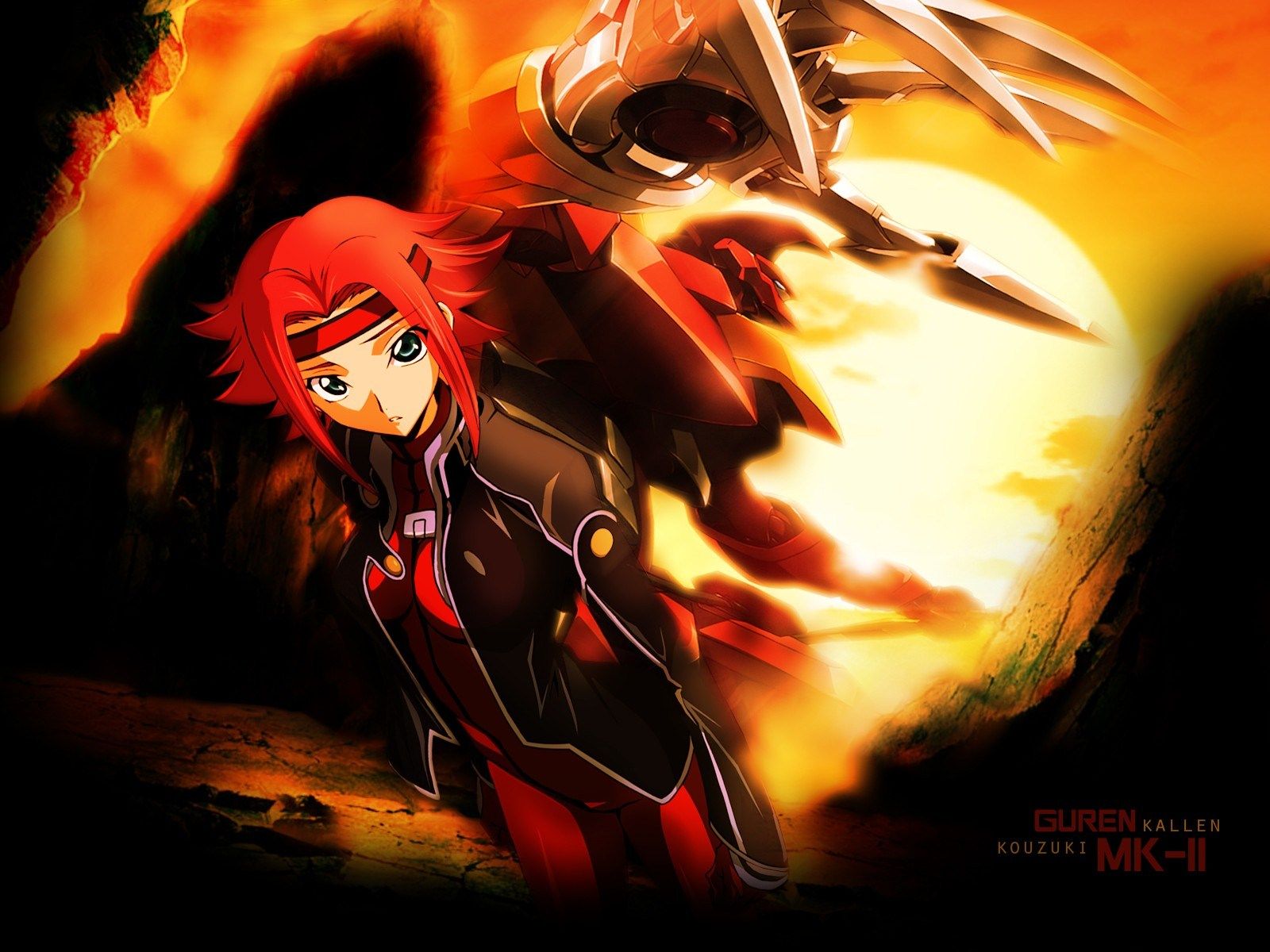 Kallen ideas. code geass, coding, code geass kallen
