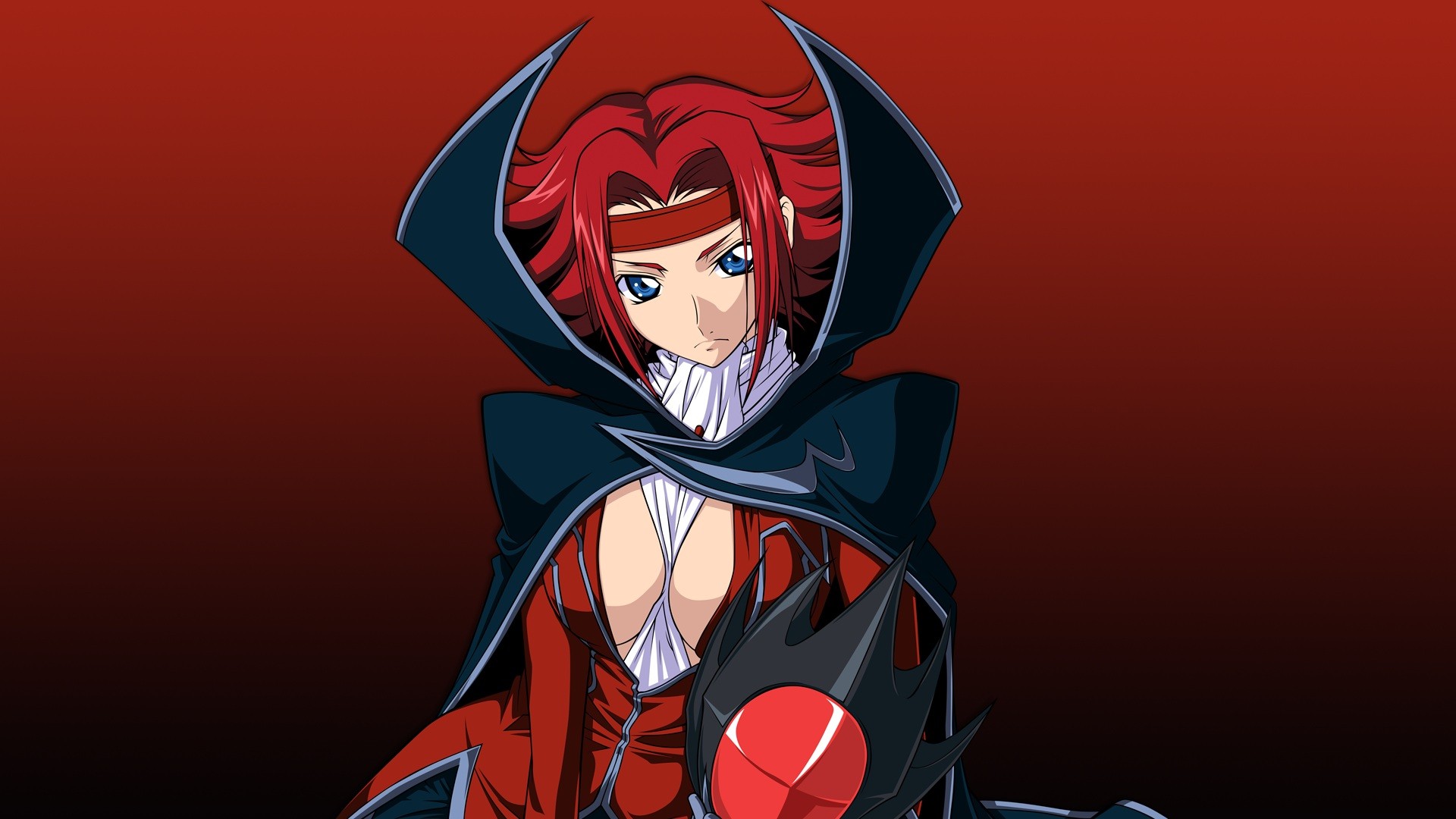 Wallpaper, illustration, anime, Code Geass, Kallen Stadtfeld, screenshot, computer wallpaper 1920x1080