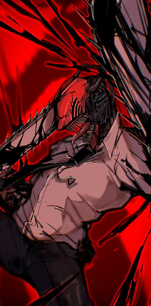 Chainsaw Man 4K Phone iPhone Wallpaper #5421b