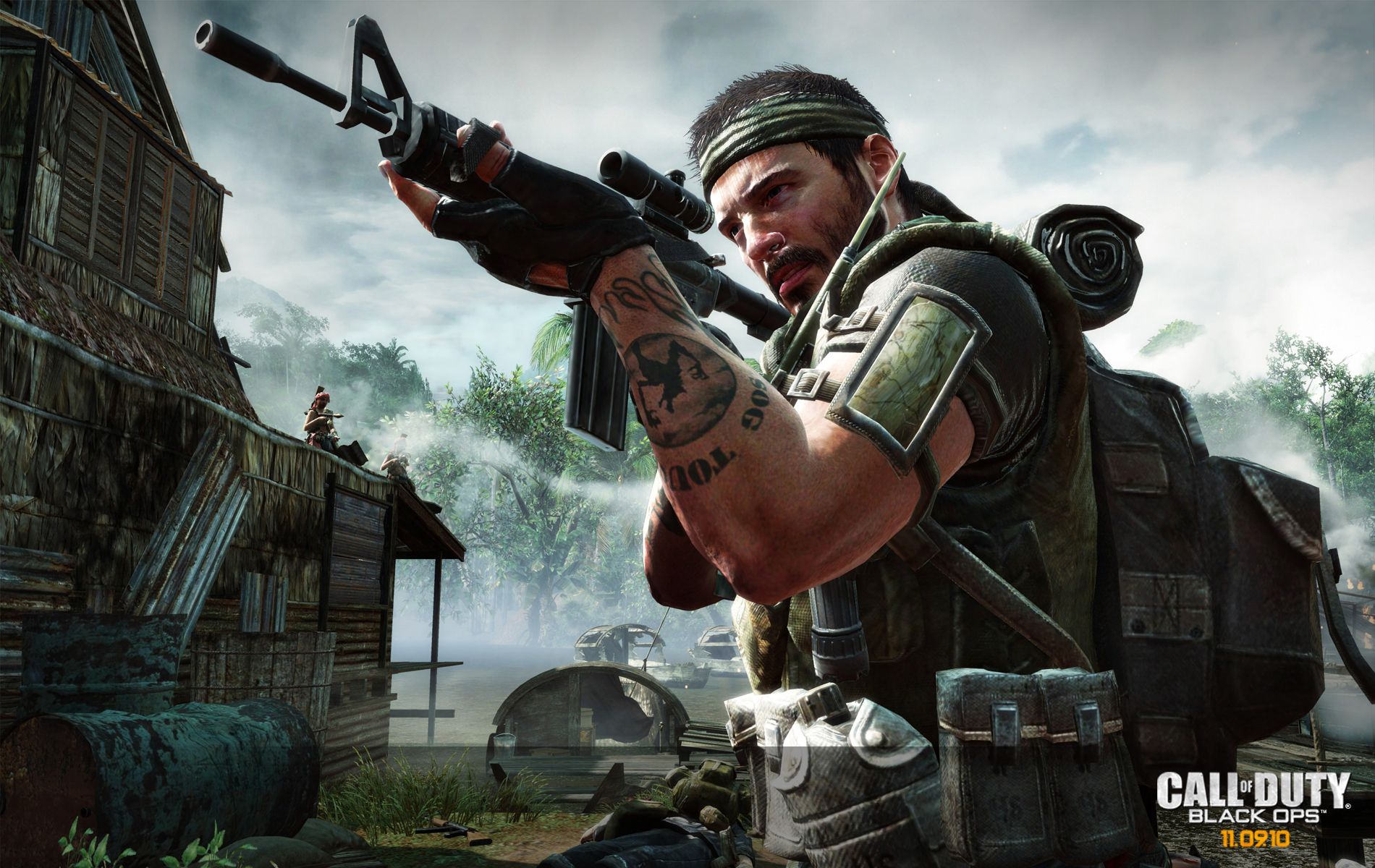 Official Call of Duty Black Ops Wallpaper. Call of duty, Black ops, Tatuajes de miedo
