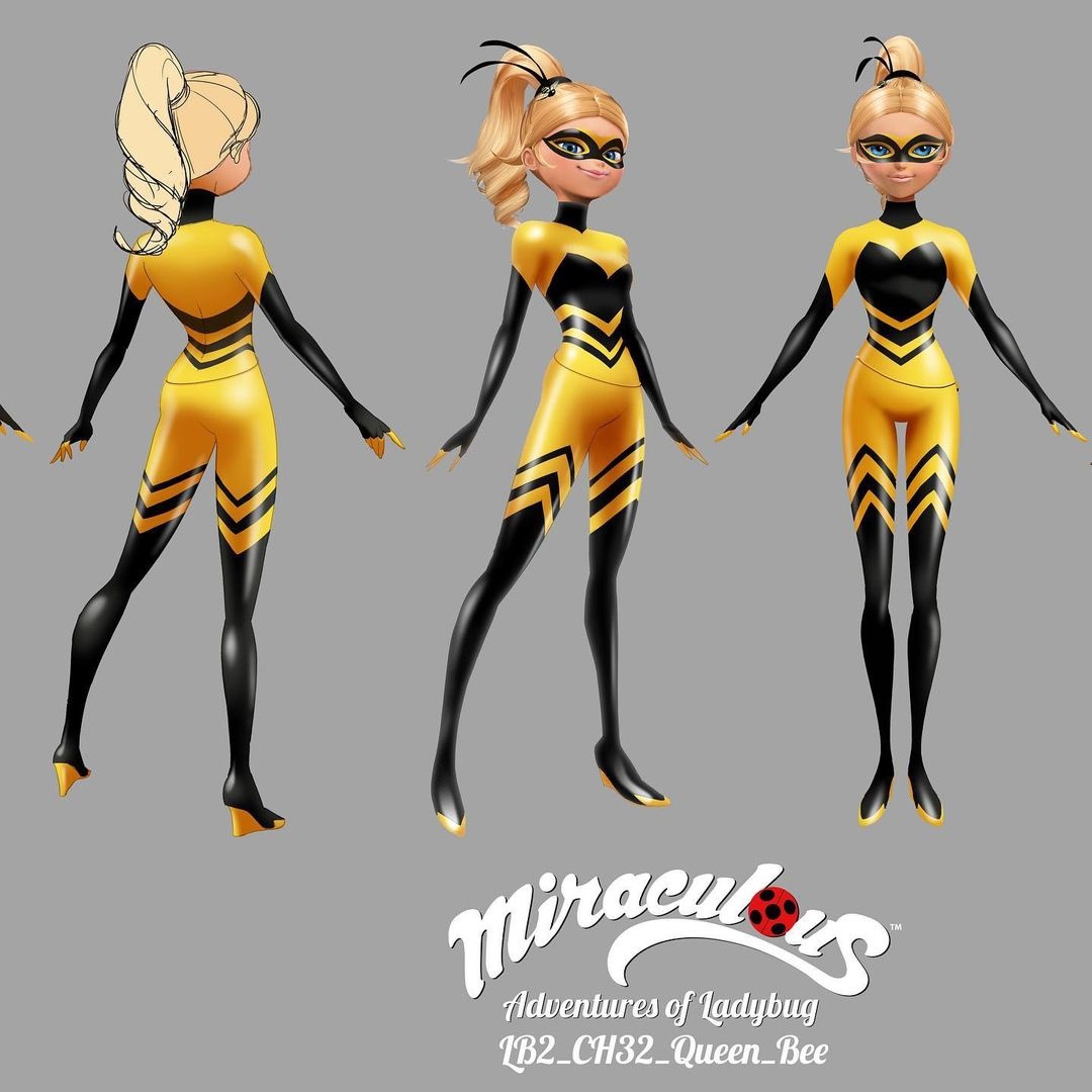Miraculous Tales of Ladybug And Cat Noir Queen Bee Concepts
