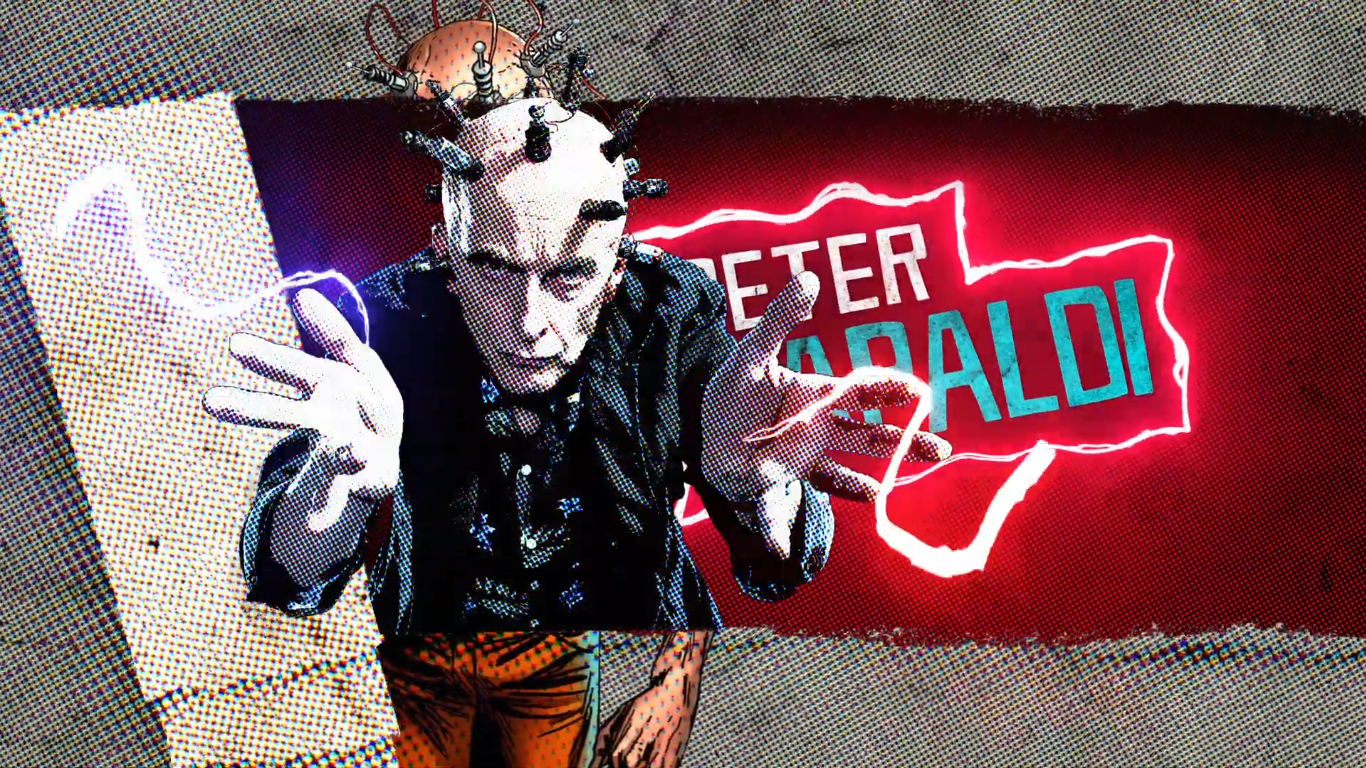 The Suicide Squad: Roll Call Capaldi as Thinker Suicide Squad Photo