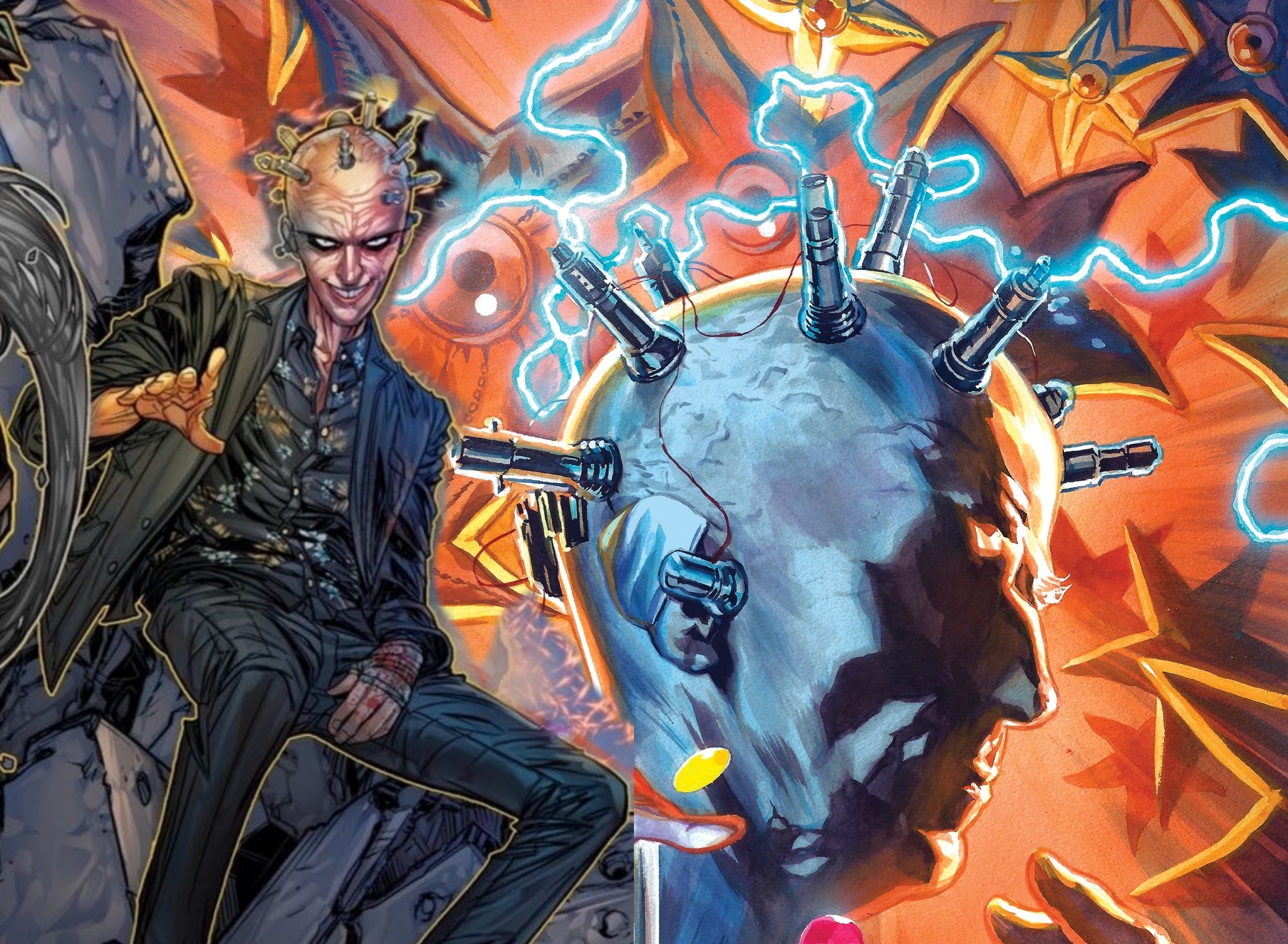 Peter Capaldi Cover Variants from DC Comics