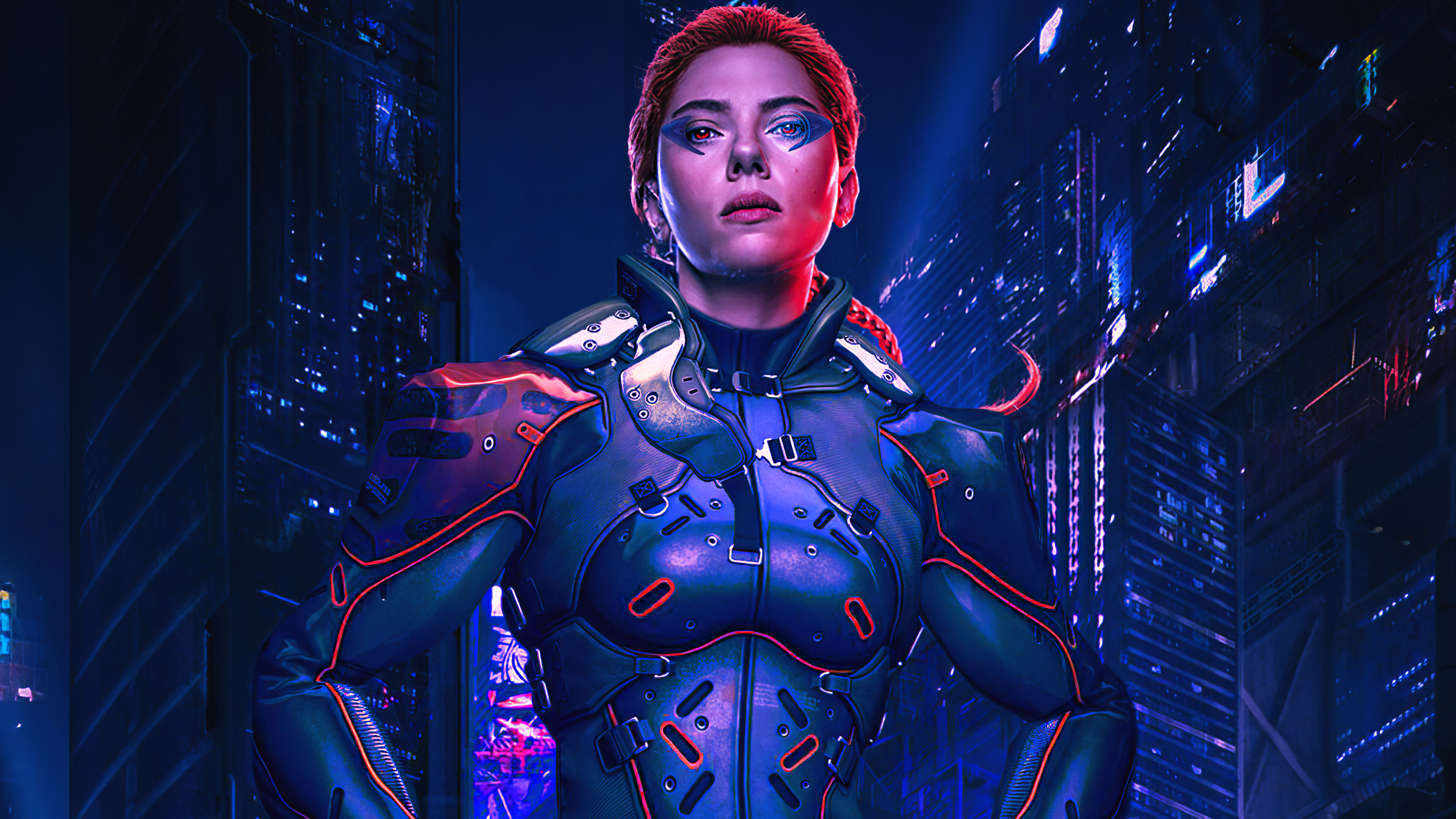 Black Widow Cyberpunk 4k, HD Movies, 4k Wallpaper, Image, Background, Photo and Picture