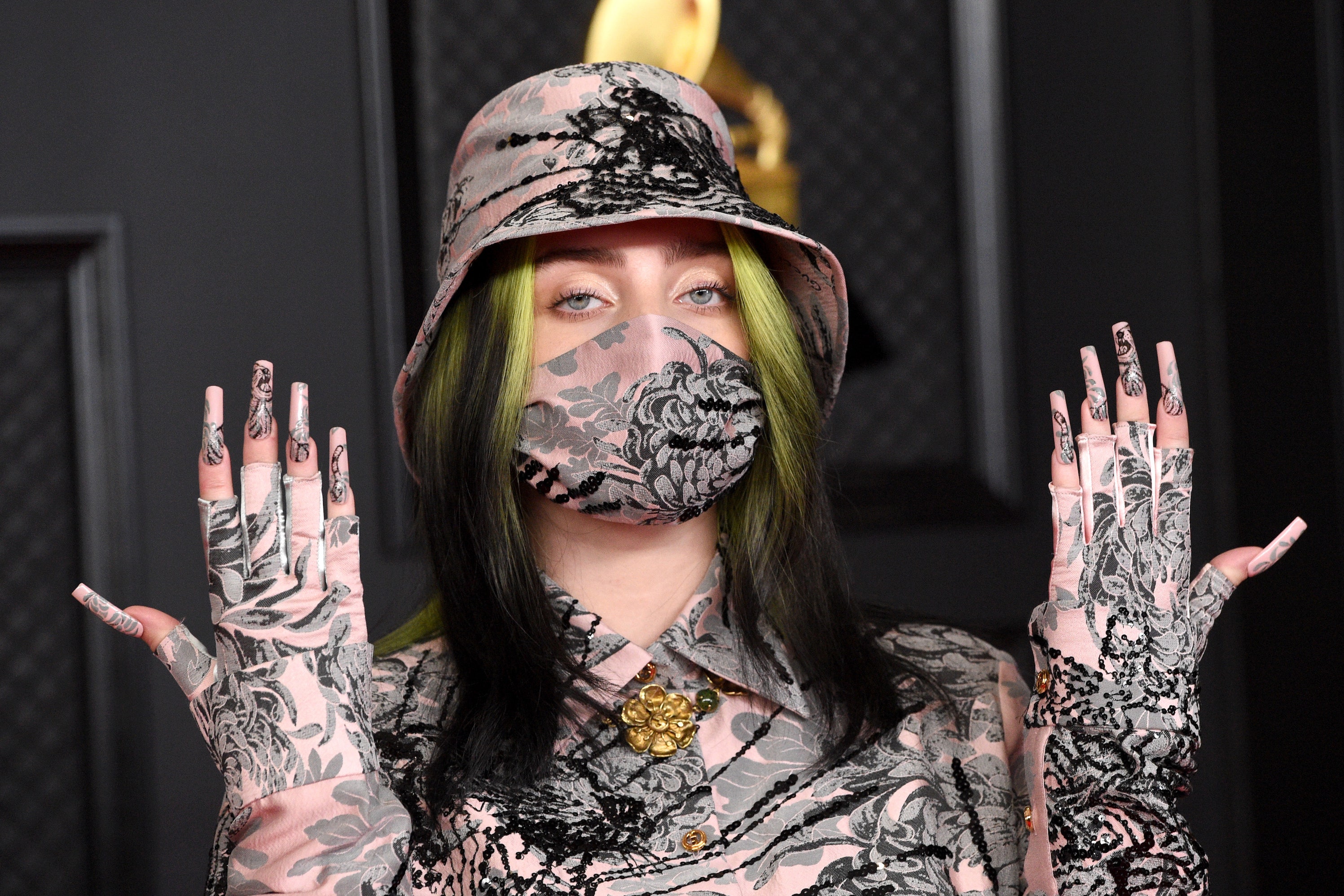 Grammys 2021: Billie Eilish Changed Her Nail Art Multiple Times