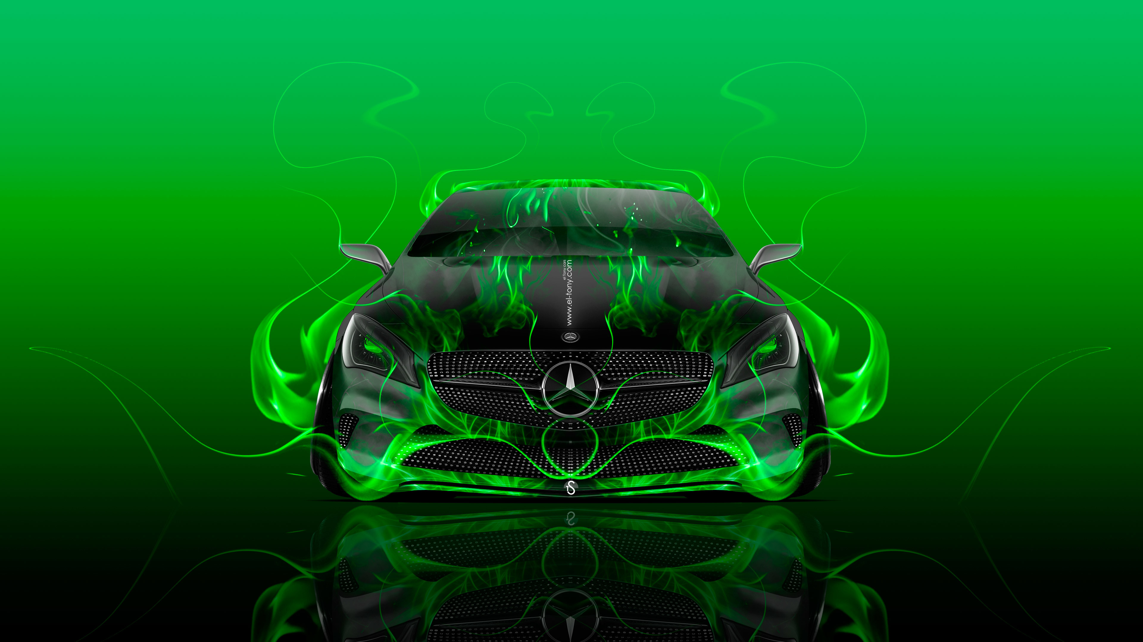 Cars Green Fire Wallpapers - Wallpaper Cave