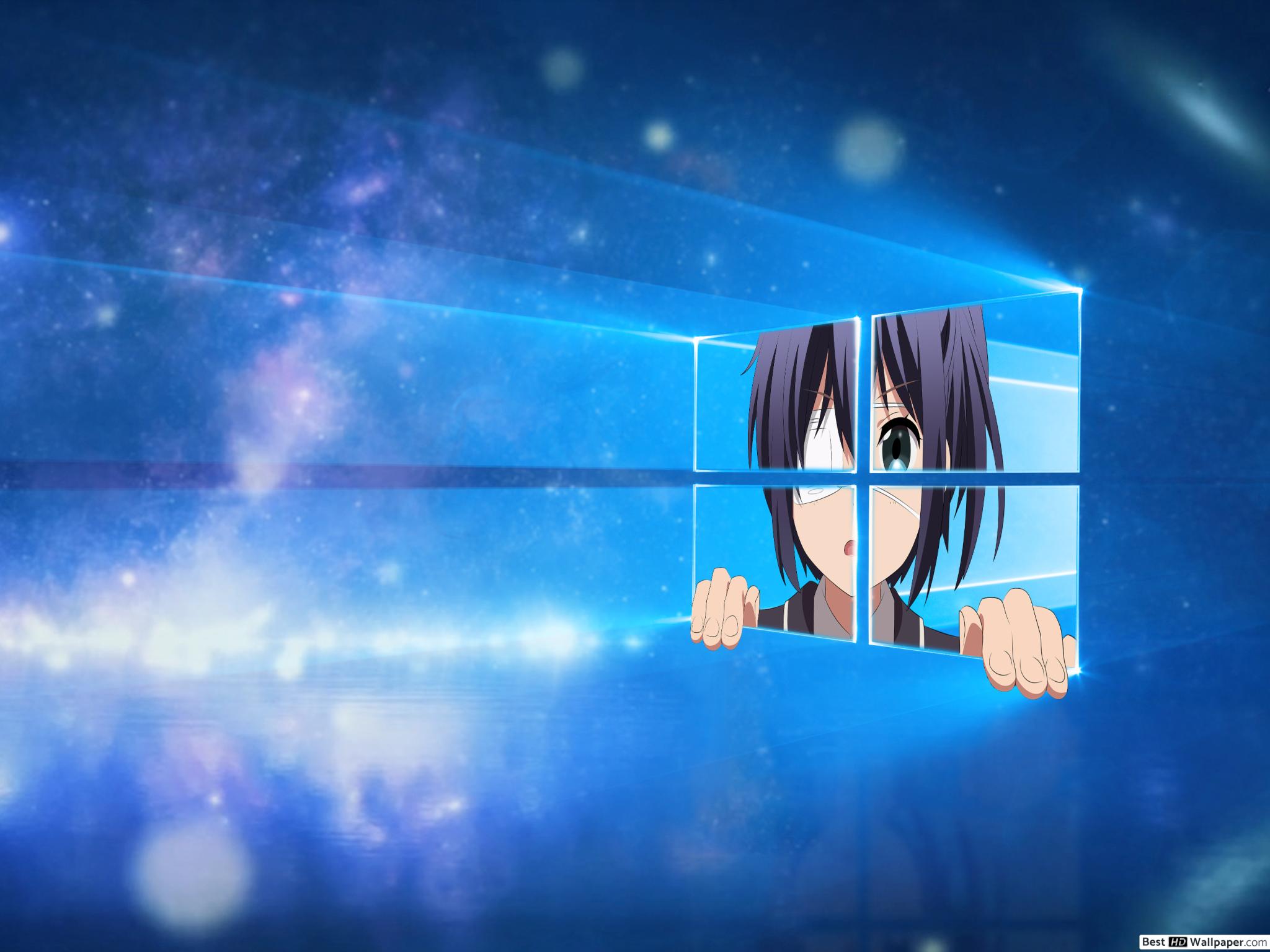 Windows 10 Rikka Chuunibyou HD wallpaper download