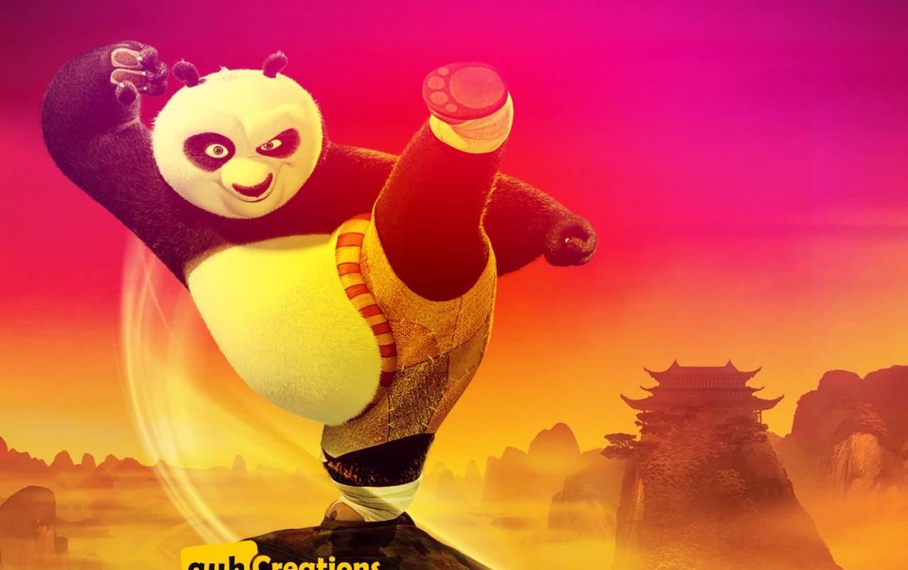 Kung Fu Panda 3D wallpaper. Kung Fu Panda 3D