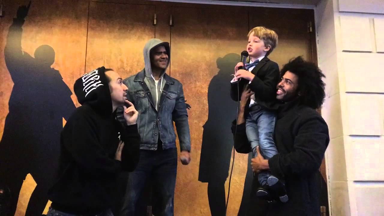 Iain Performs At #Ham4Ham With Lin Manuel Miranda, Daveed Diggs And Christopher Jackson!