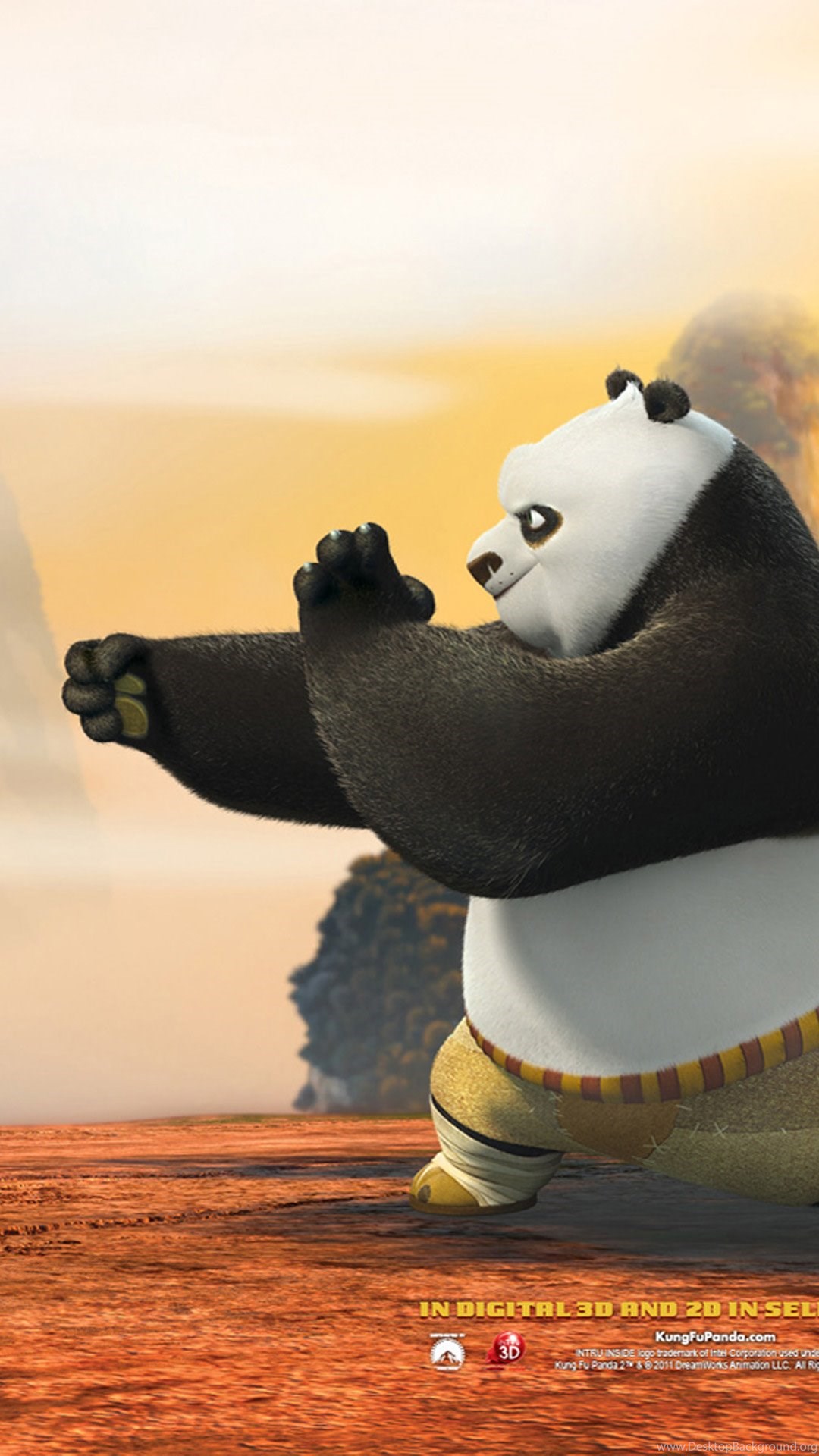 Kung Fu Panda 2 Galaxy S5 Wallpaper Desktop Background